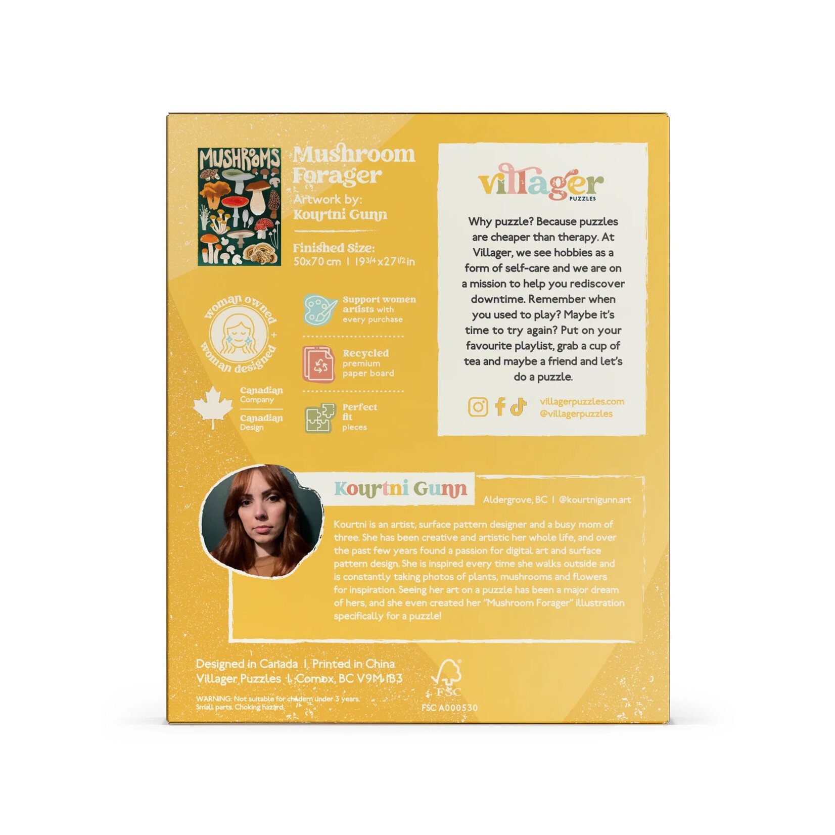 Villager Puzzles Puzzle - Mushroom Forager