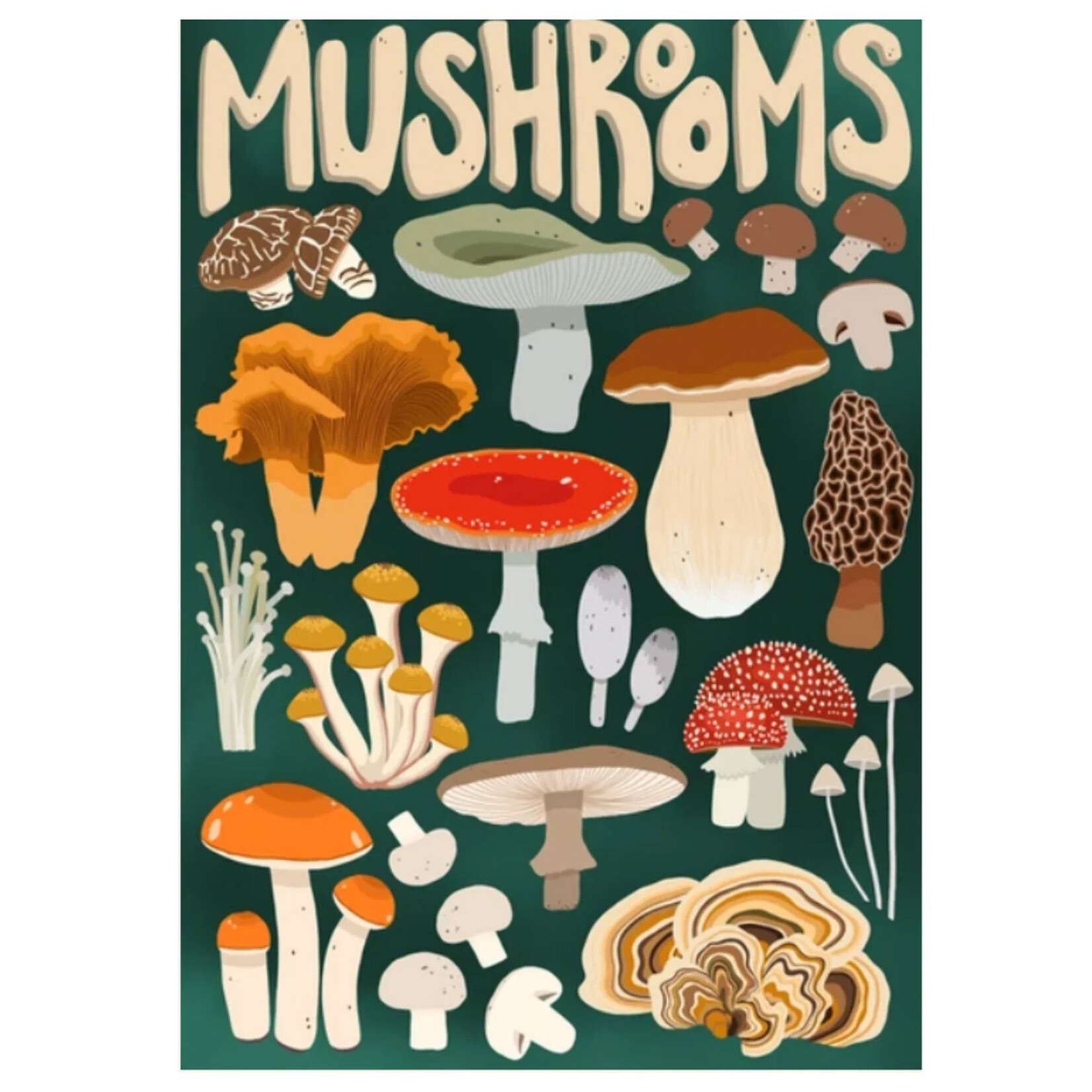 mushroom　1001 Villager Puzzle - Mushroom Forager - KWC Mercantile