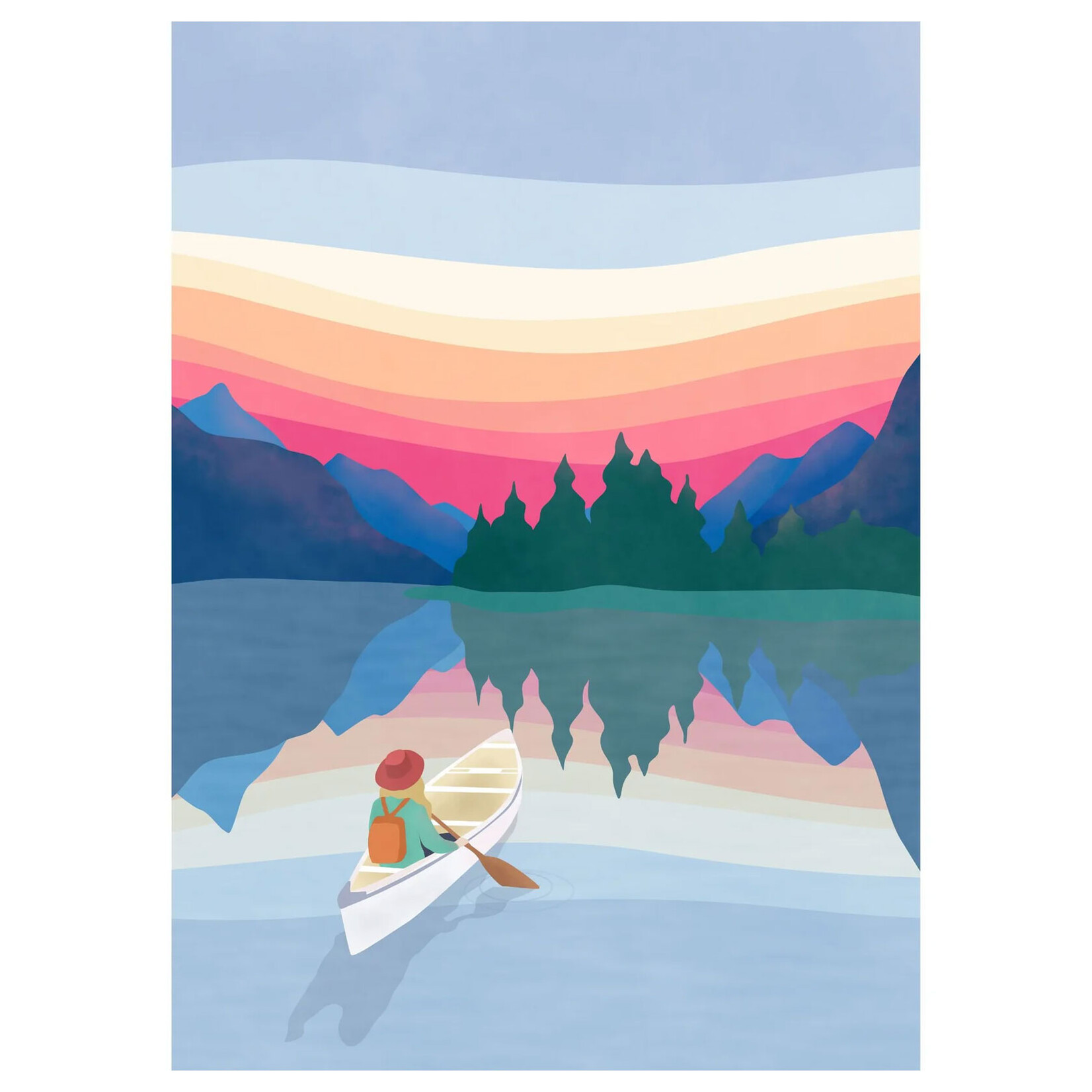 Villager Puzzles Jigsaw Puzzle - Sunrise Paddle (1000-Piece)