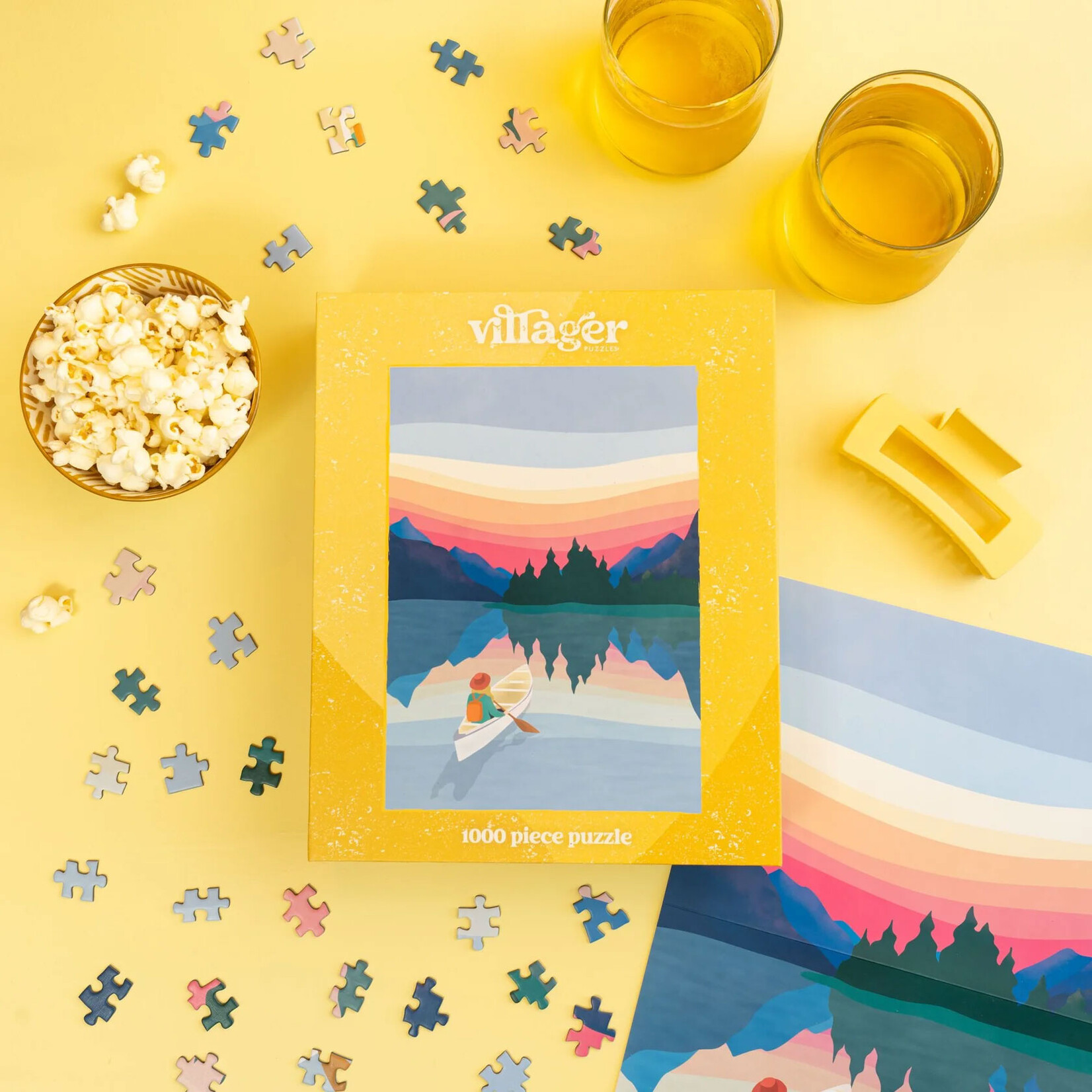 Villager Puzzles Puzzle - Sunrise Paddle