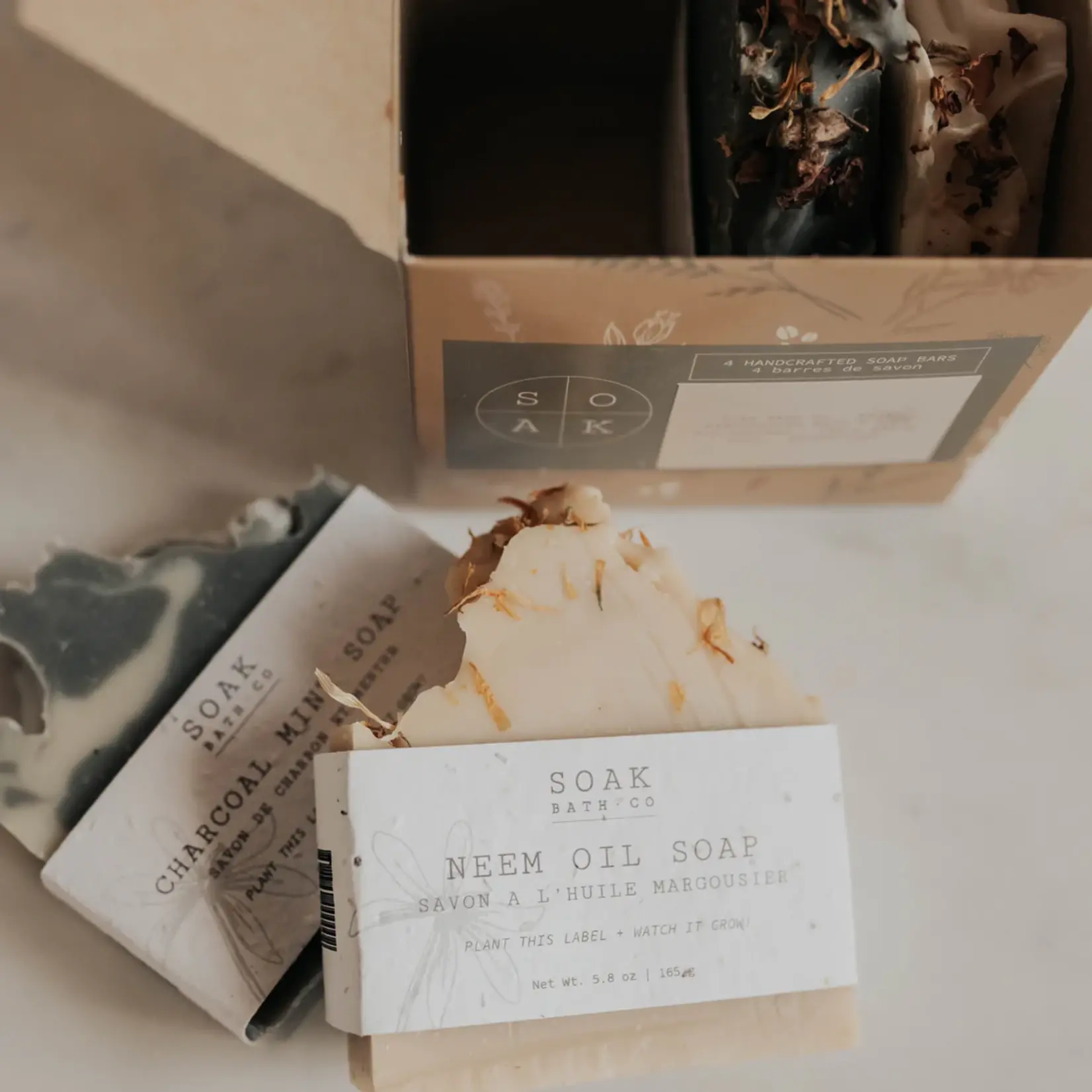 SOAK Bath Co Soap Bar - Neem Oil