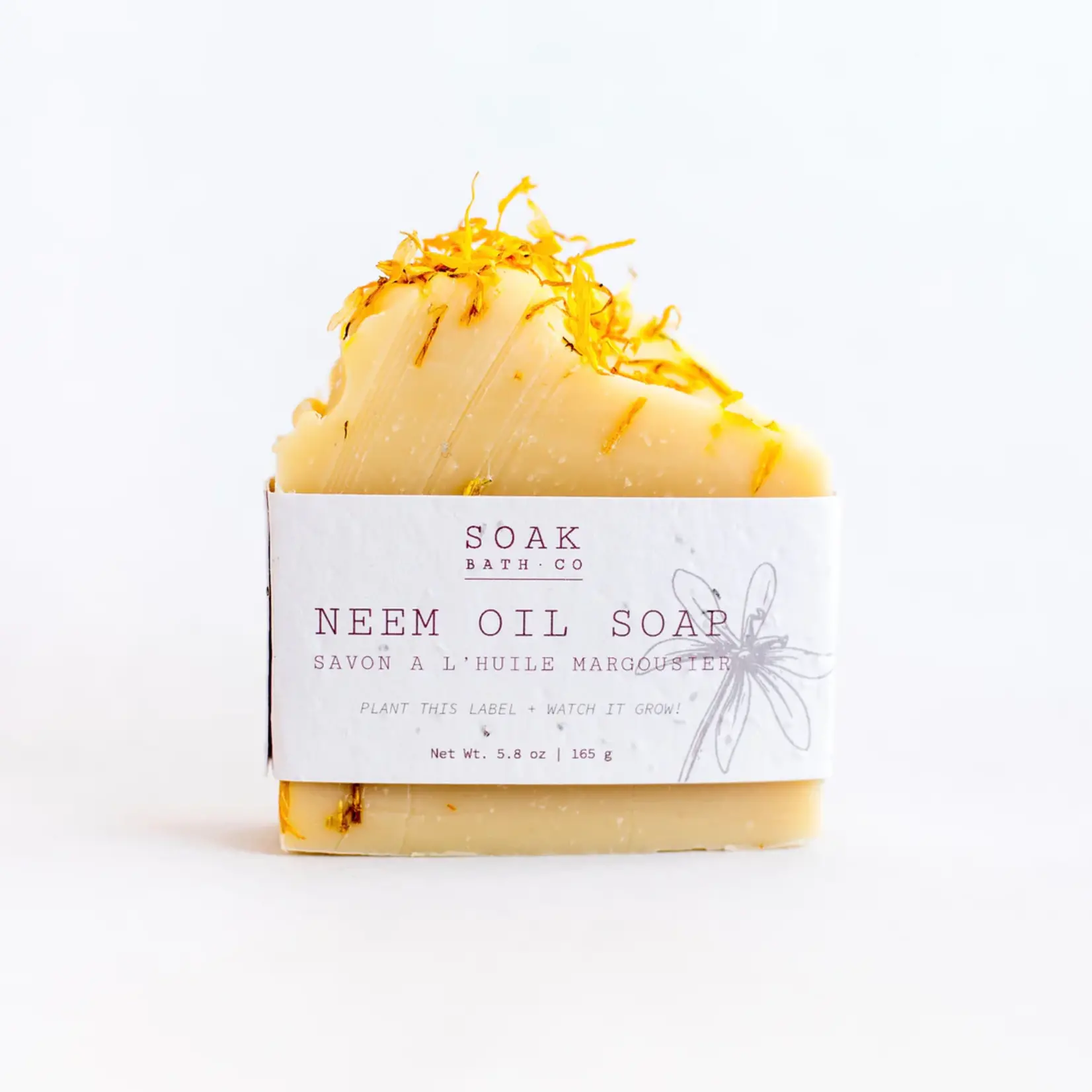 SOAK Bath Co Soap Bar - Neem Oil