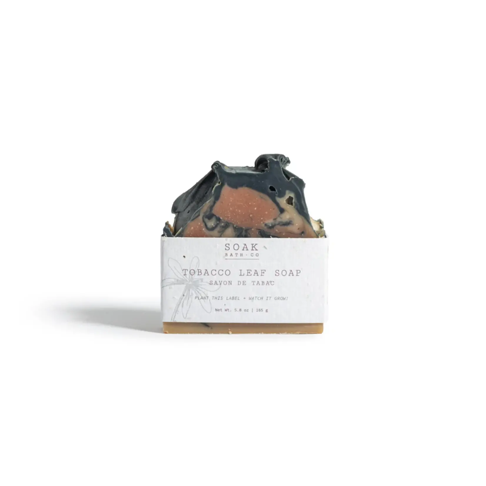 SOAK Bath Co Soap Bar - Tobacco Leaf
