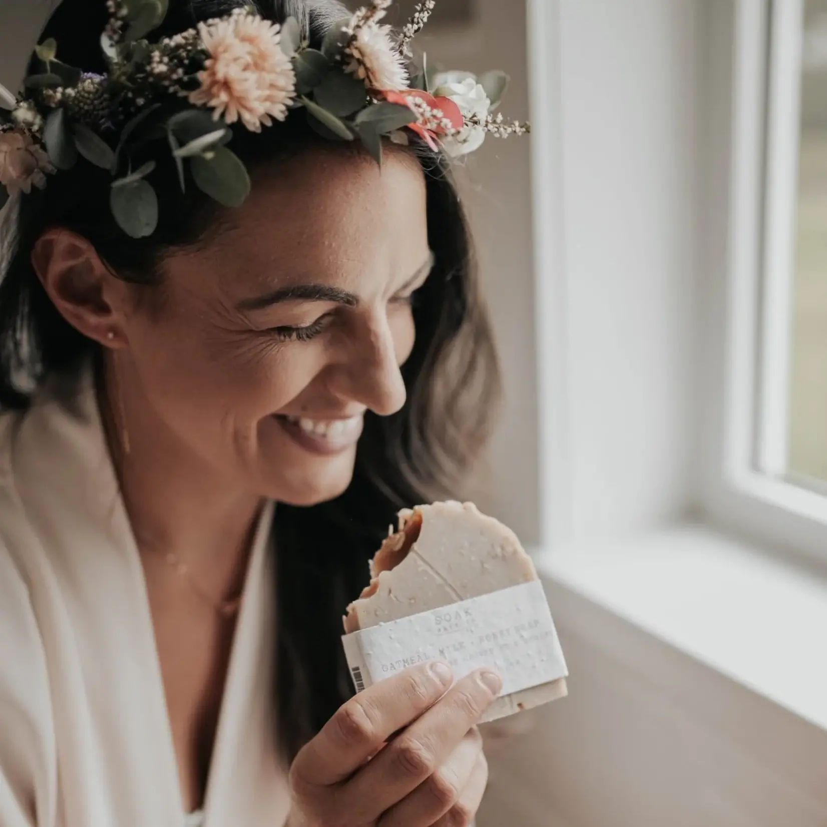 SOAK Bath Co Soap Bar - Oatmeal, Milk & Honey