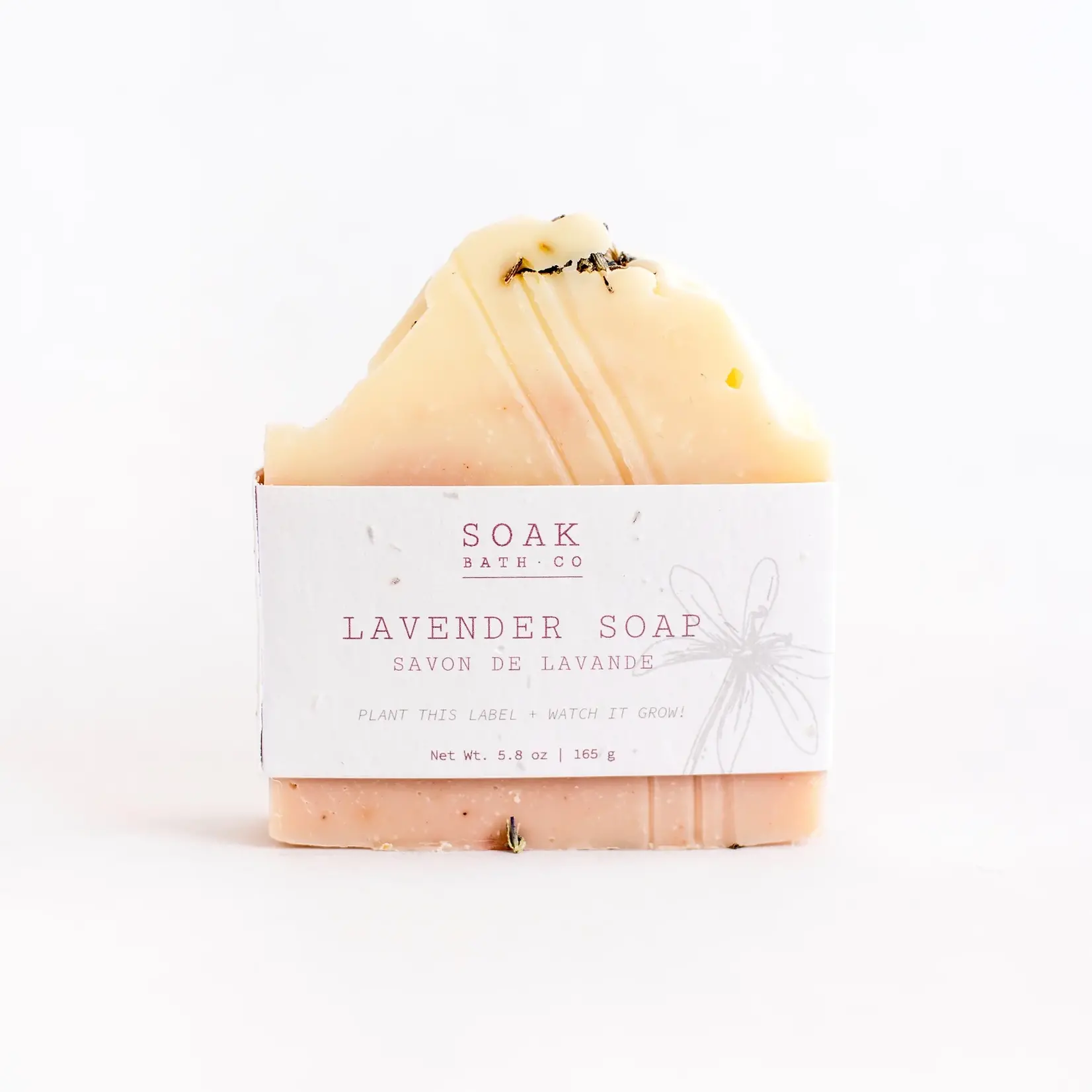 SOAK Bath Co Soap Bar - Lavender