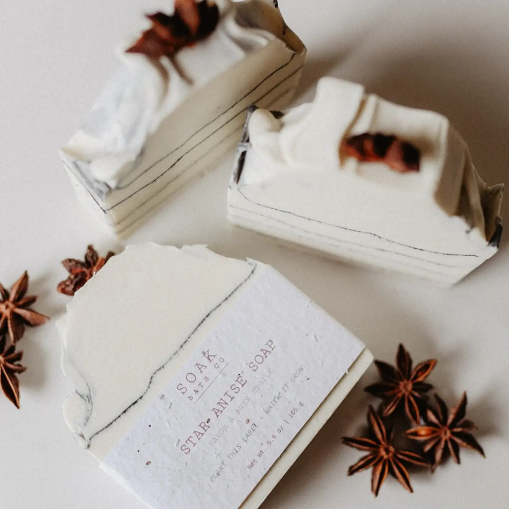 SOAK Bath Co Soap Bar - Star Anise