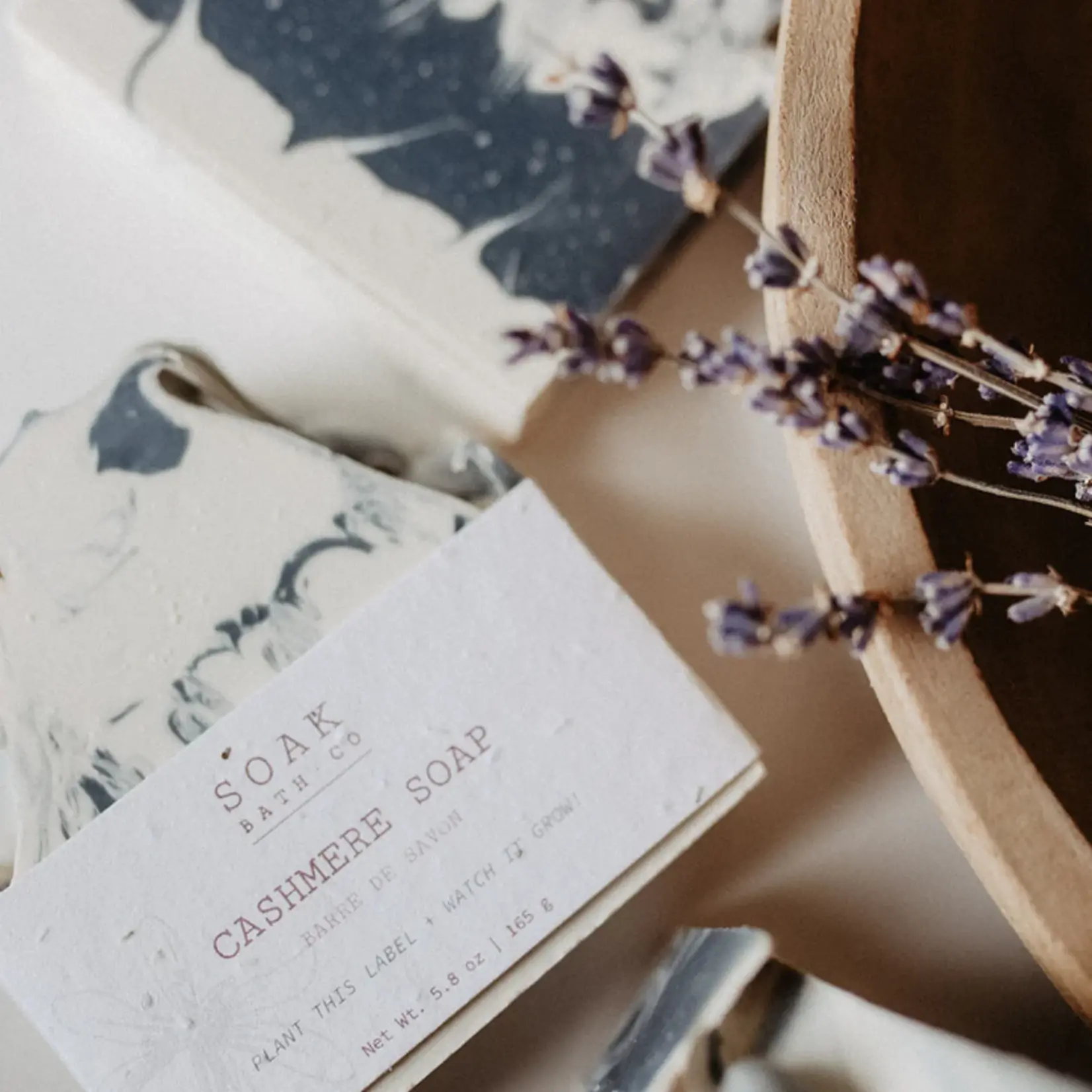SOAK Bath Co Soap Bar - Cashmere