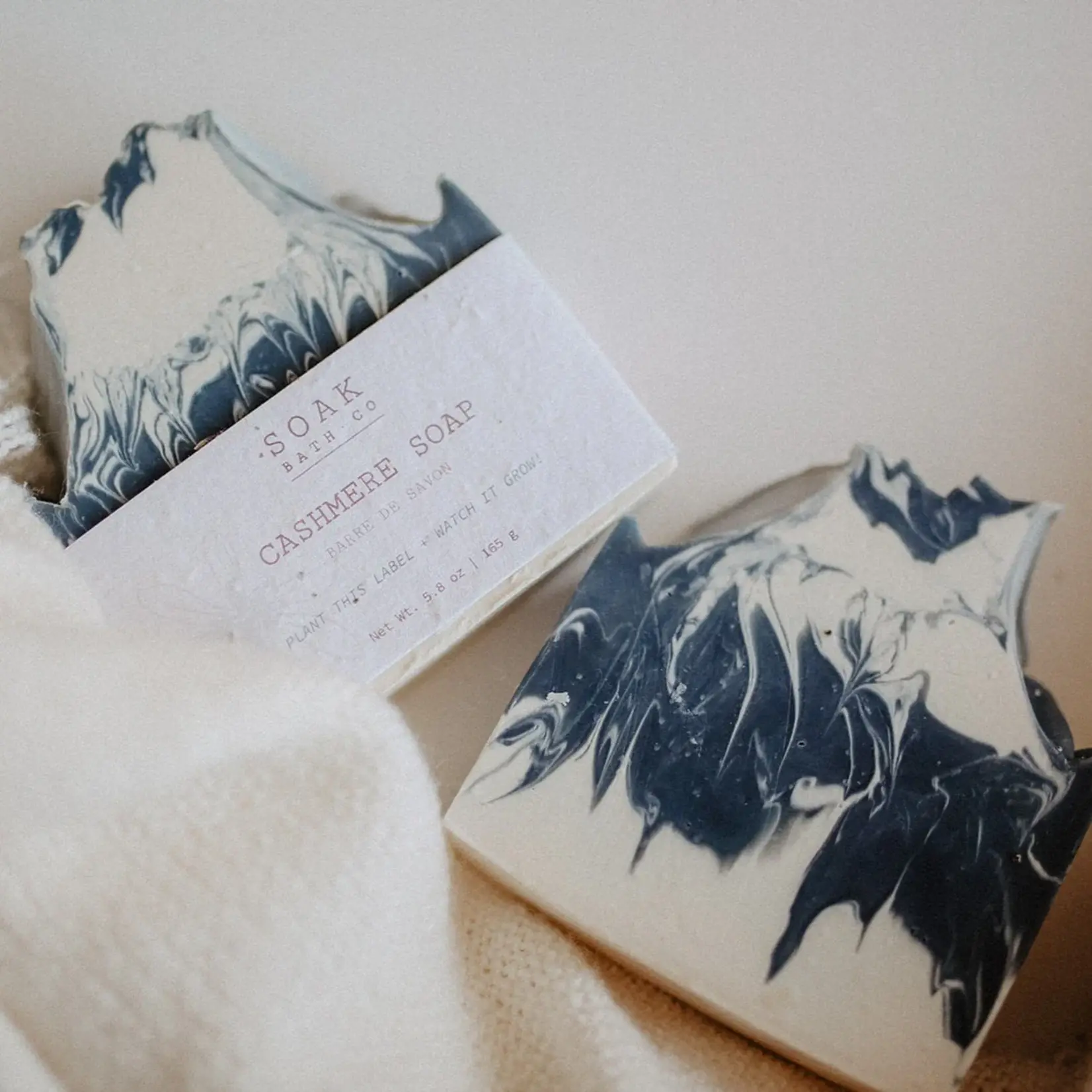 SOAK Bath Co Soap Bar - Cashmere