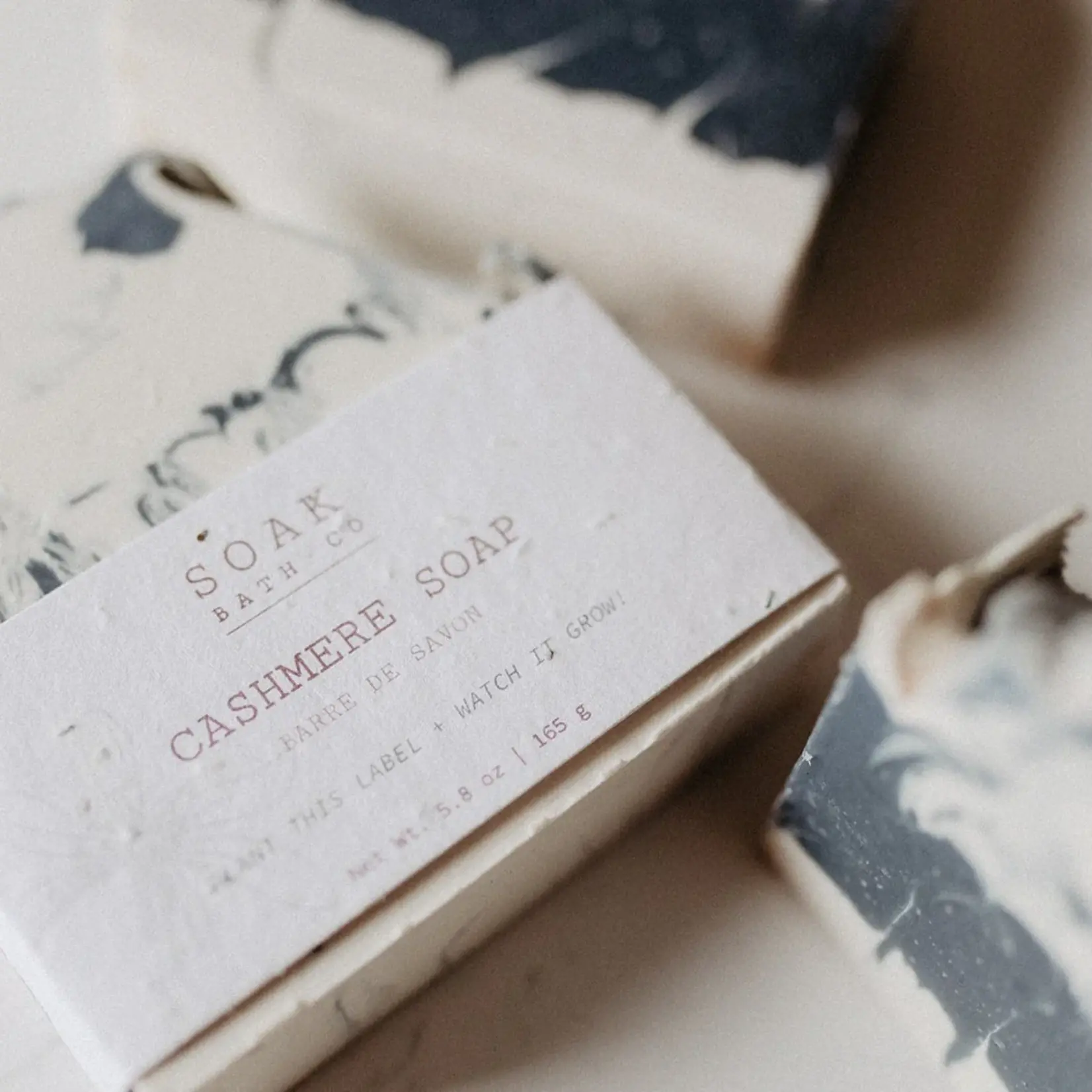 SOAK Bath Co Soap Bar - Cashmere