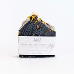 SOAK Bath Co Soap Bar - Charcoal Tea Tree