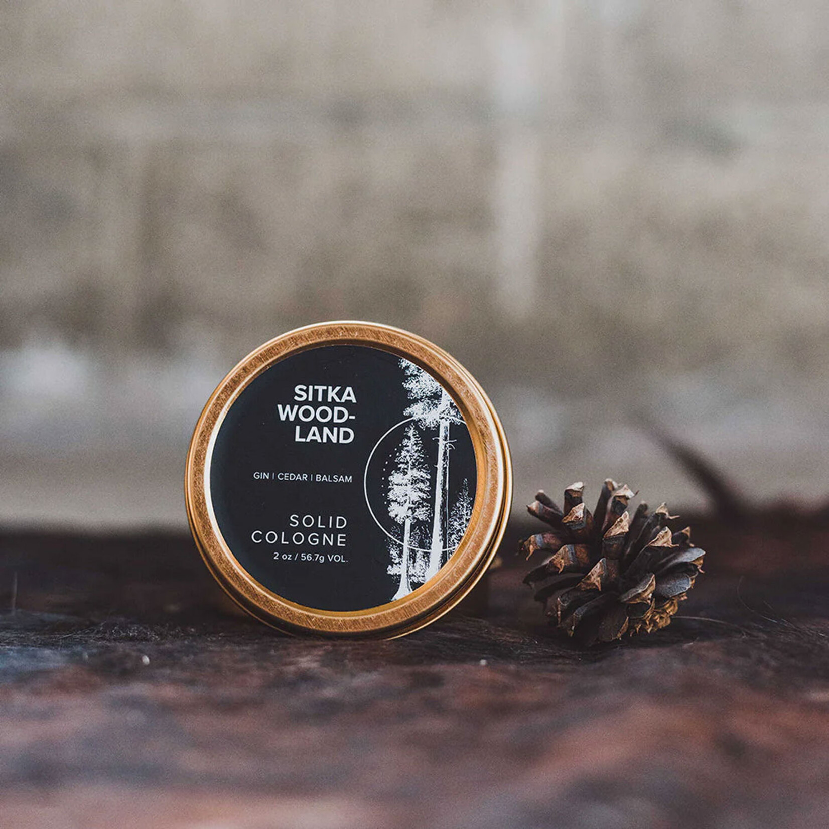 Broken Top Sitka Woodland - Solid Cologne | Soy Candle
