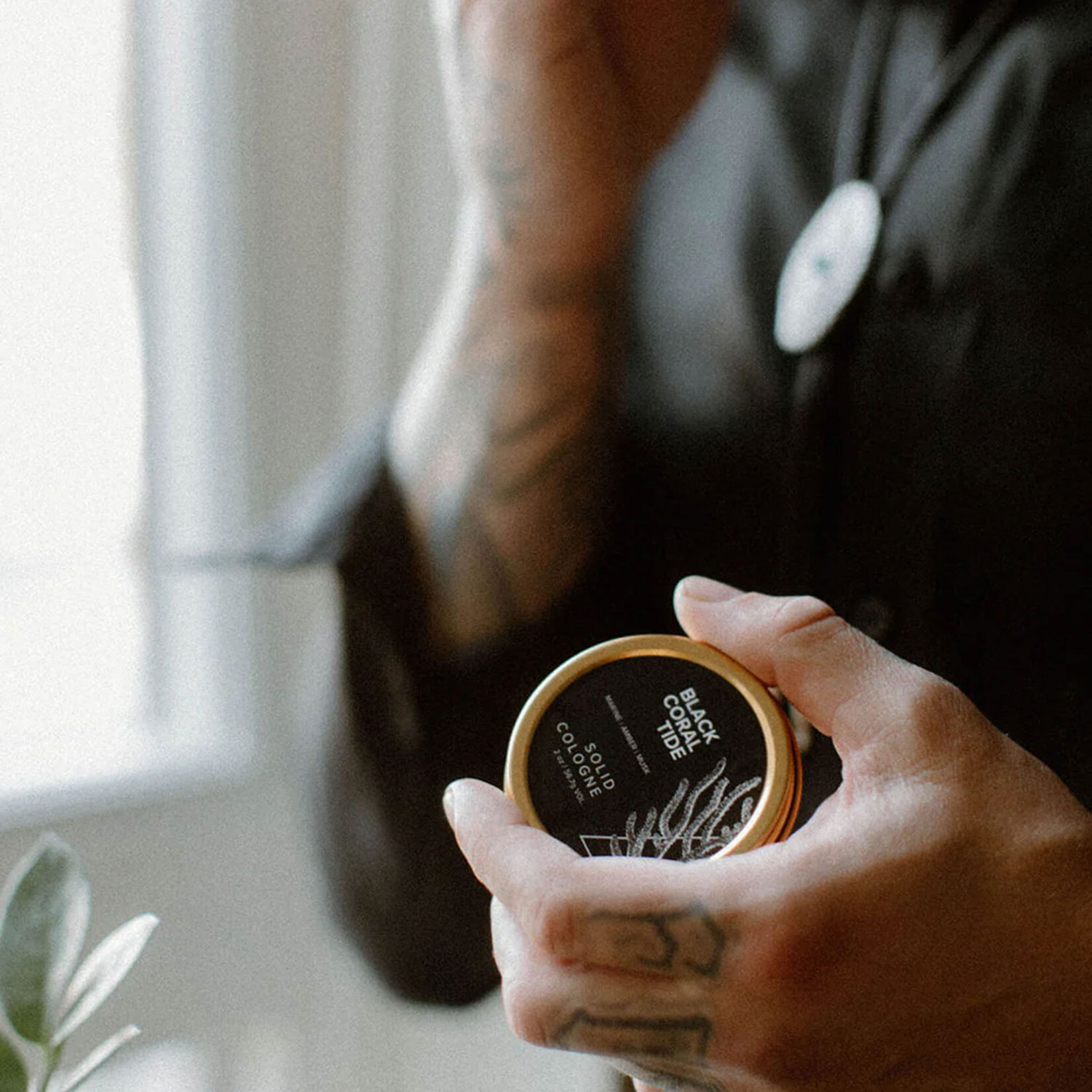 Broken Top Black Coral Tide - Solid Cologne | Beard Oil | Bar Soap | Room & Linen Spray | Soy Candle