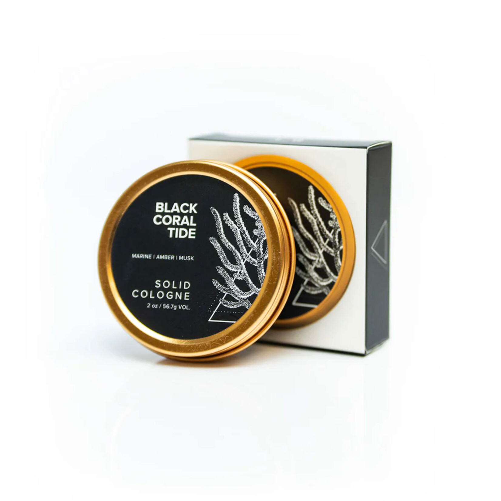 Broken Top Black Coral Tide - Solid Cologne | Beard Oil | Bar Soap | Room & Linen Spray | Soy Candle