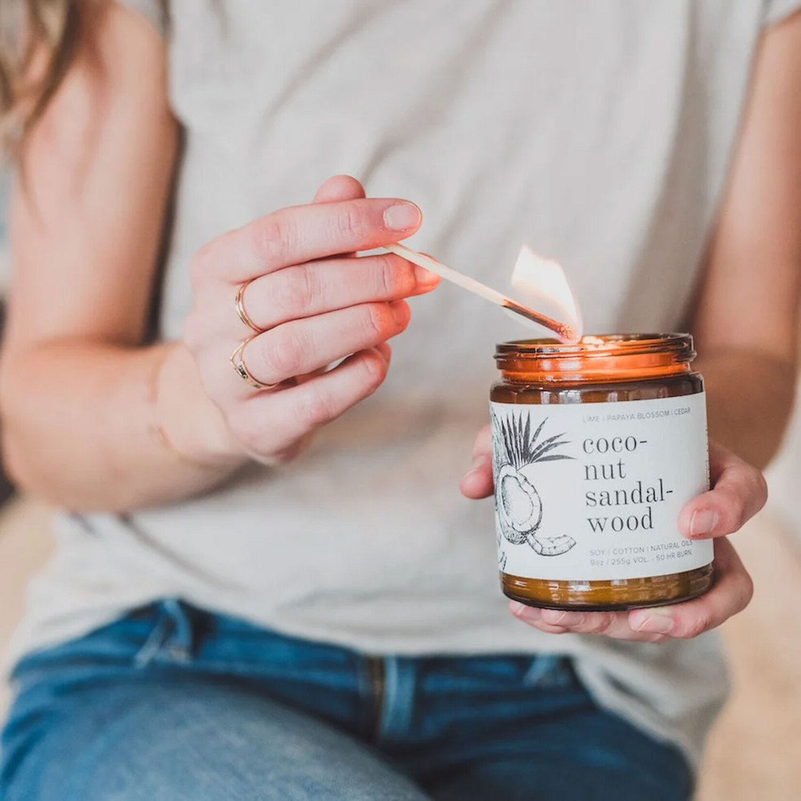 Broken Top Coconut Sandalwood - Linen Spray | Reed Diffuser | Soy Candle