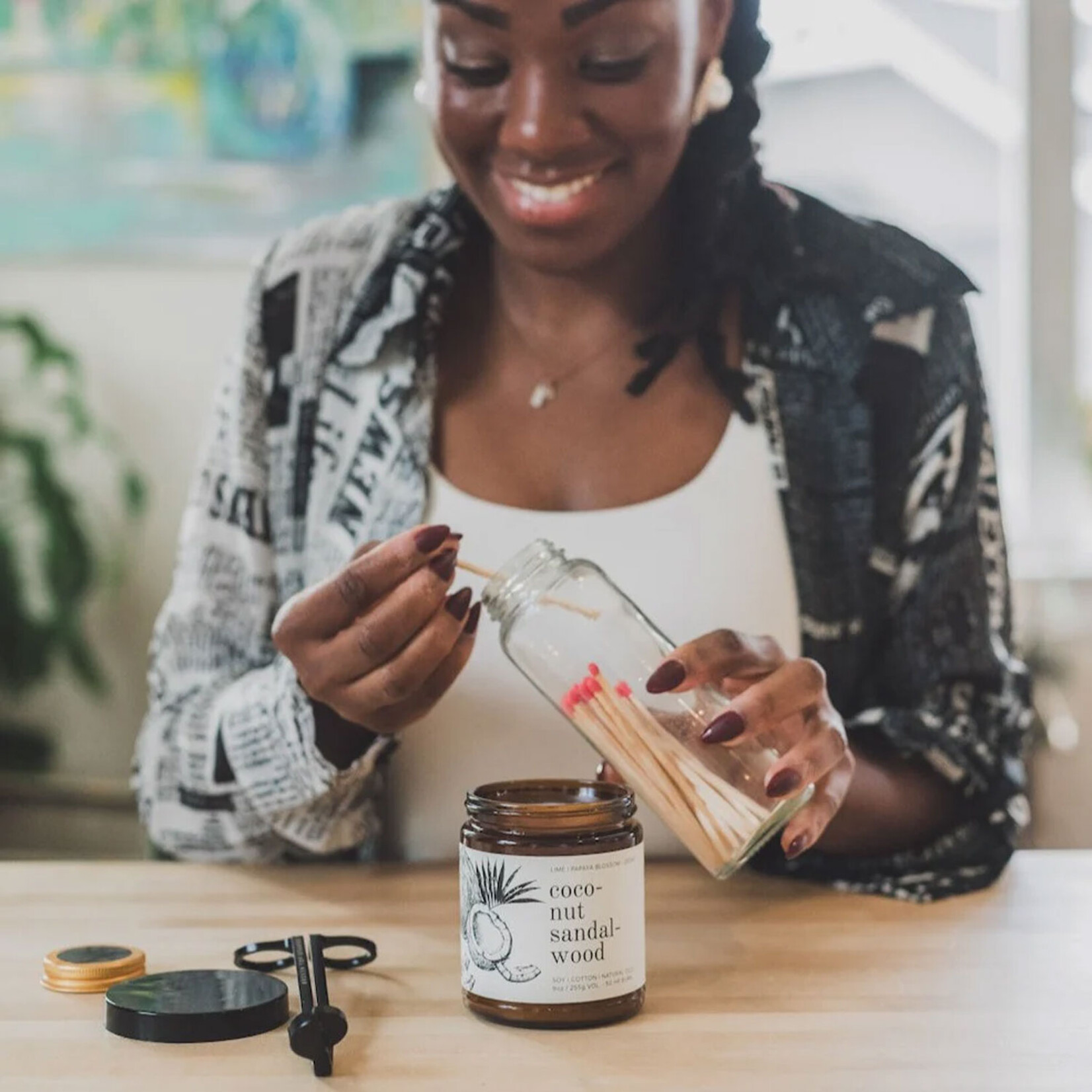 Broken Top Coconut Sandalwood - Linen Spray | Reed Diffuser | Soy Candle