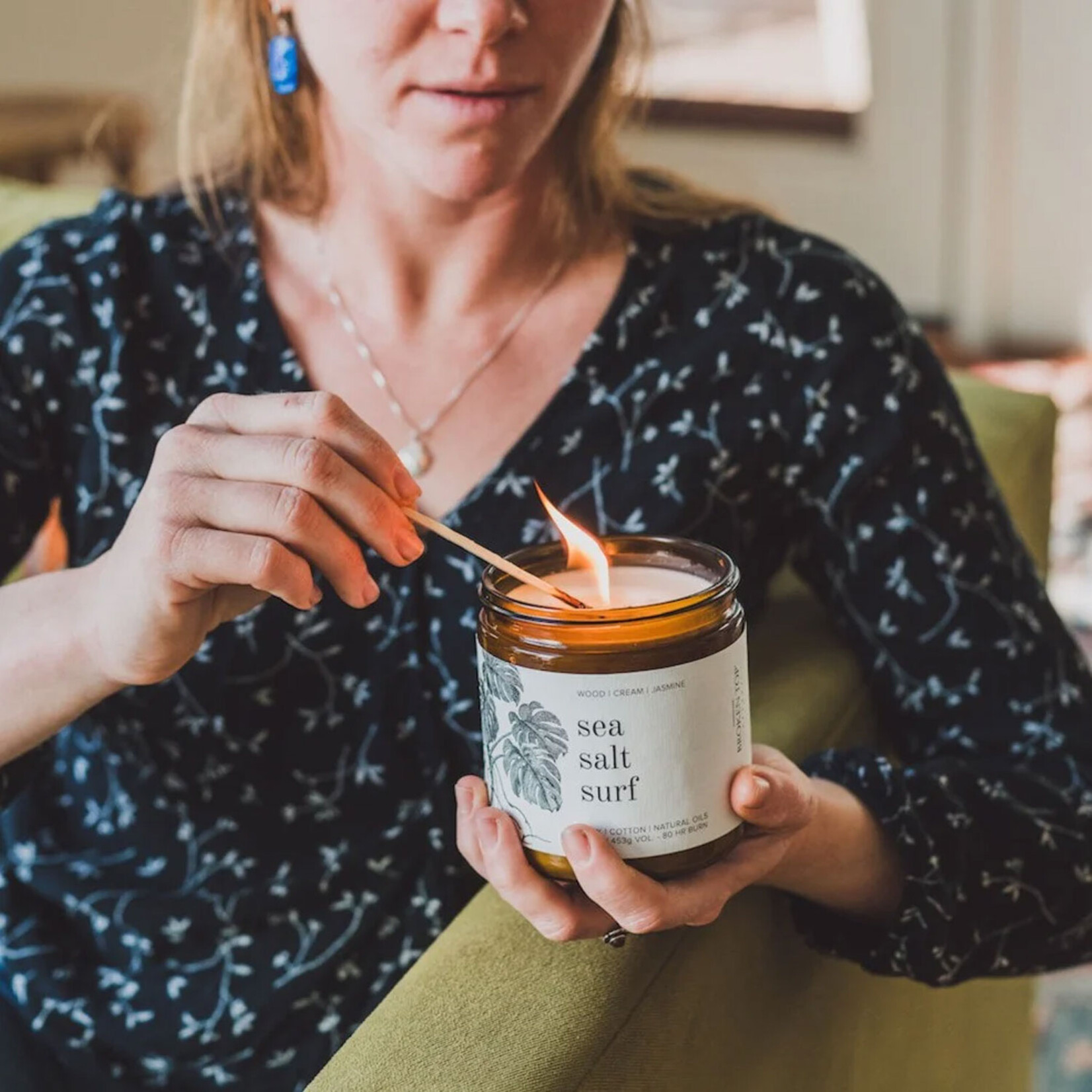 Broken Top Sea Salt Surf - Linen Spray | Reed Diffuser | Soy Candle