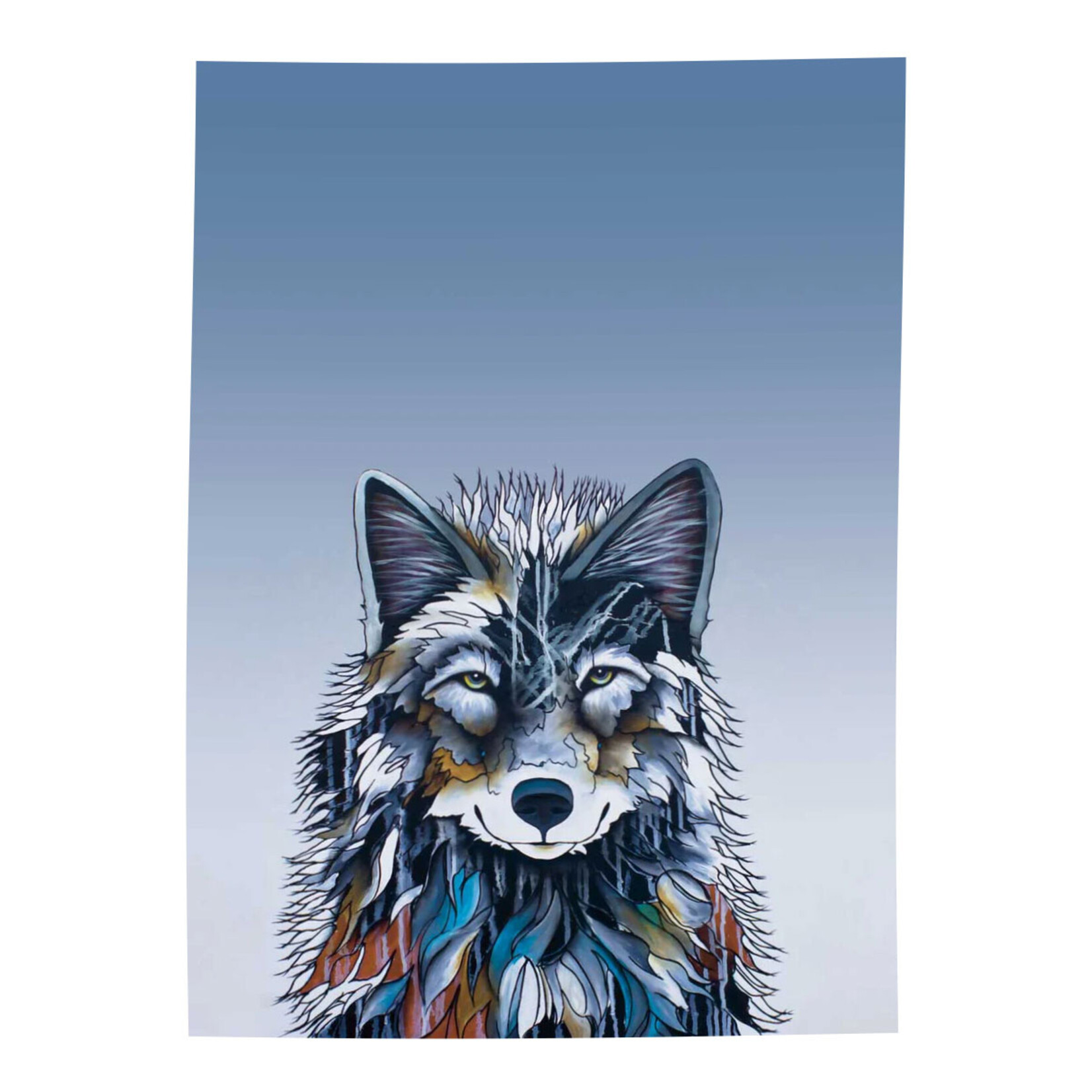 Canadian Art Prints Micqaela Jones - Kenai aka Shadow - Tea Towel