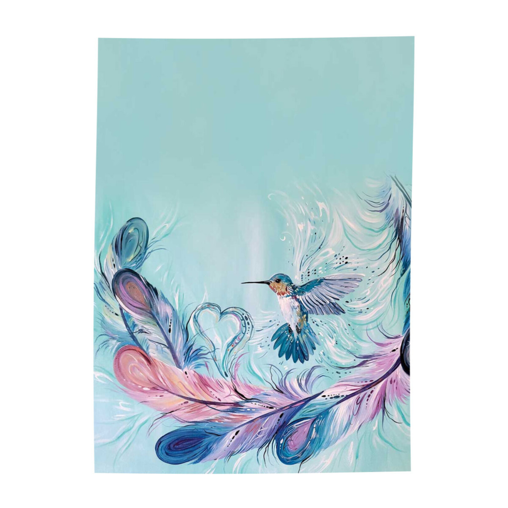 Canadian Art Prints Carla Joseph - Hummingbird Feathers Collection