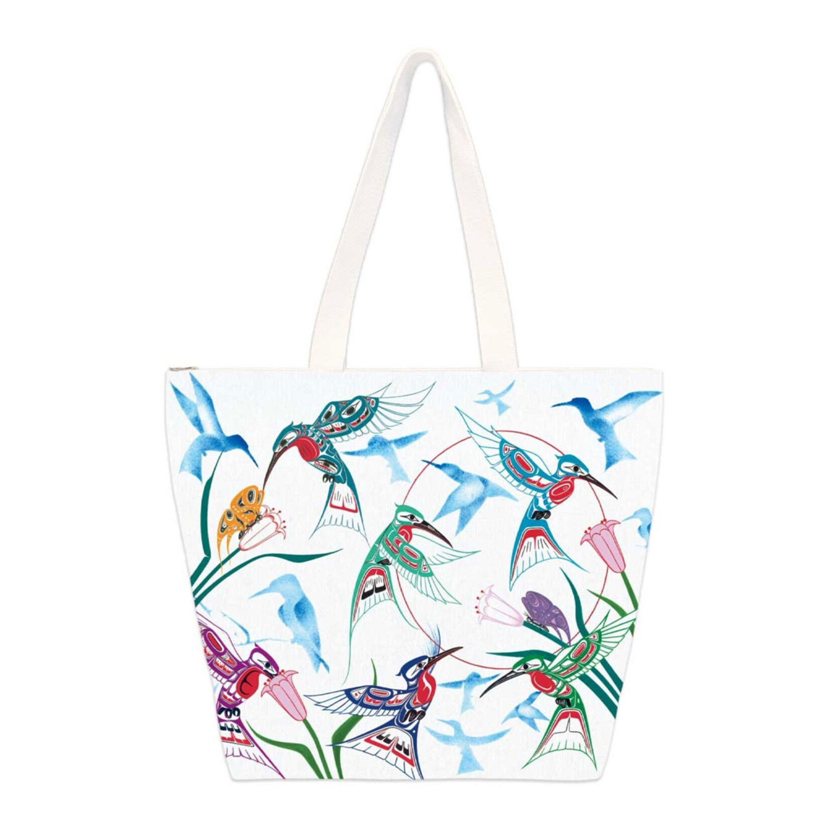 Canadian Art Prints Richard Shorty - Garden of Hummingbirds Collection