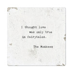 Cedar Mountain Marble Coaster - I Thought Love