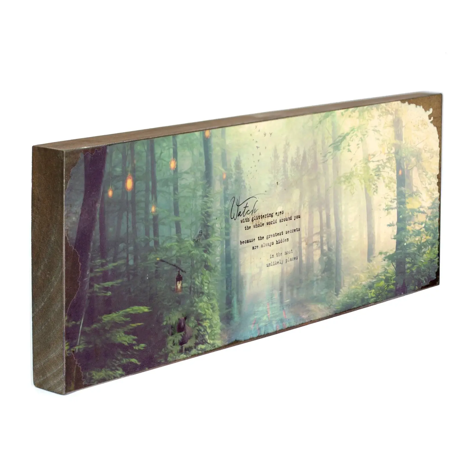 Cedar Mountain Timber Art - Glittering Eyes