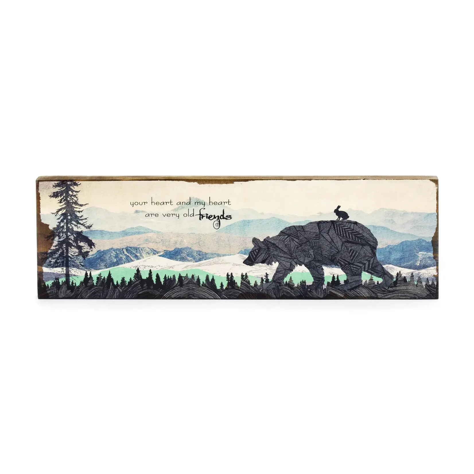 Cedar Mountain Timber Art - Your Heart and My Heart