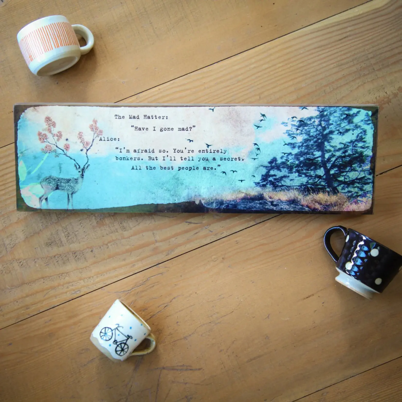 Cedar Mountain Timber Art - Mad Hatter