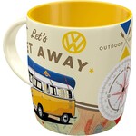 Nostalgic Art Vintage Mug - VW - Bulli - Let's Get Away