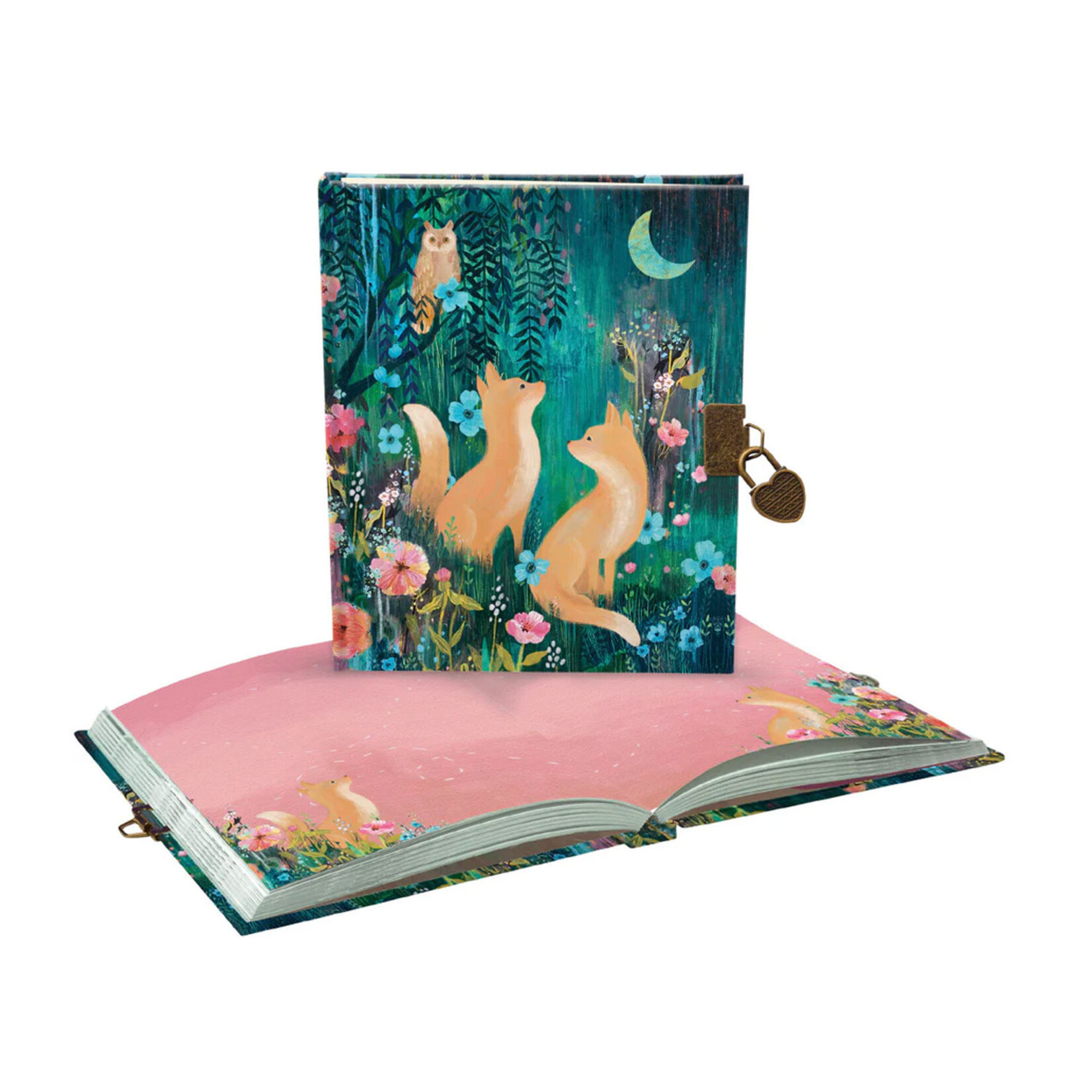 Roger la Borde Locking Journal - Moonlit Meadow