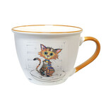 Bug Art Bowl with Handle - Kimba Kitten