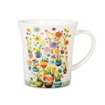 Bug Art Mug - Flowers - Pots (12oz)