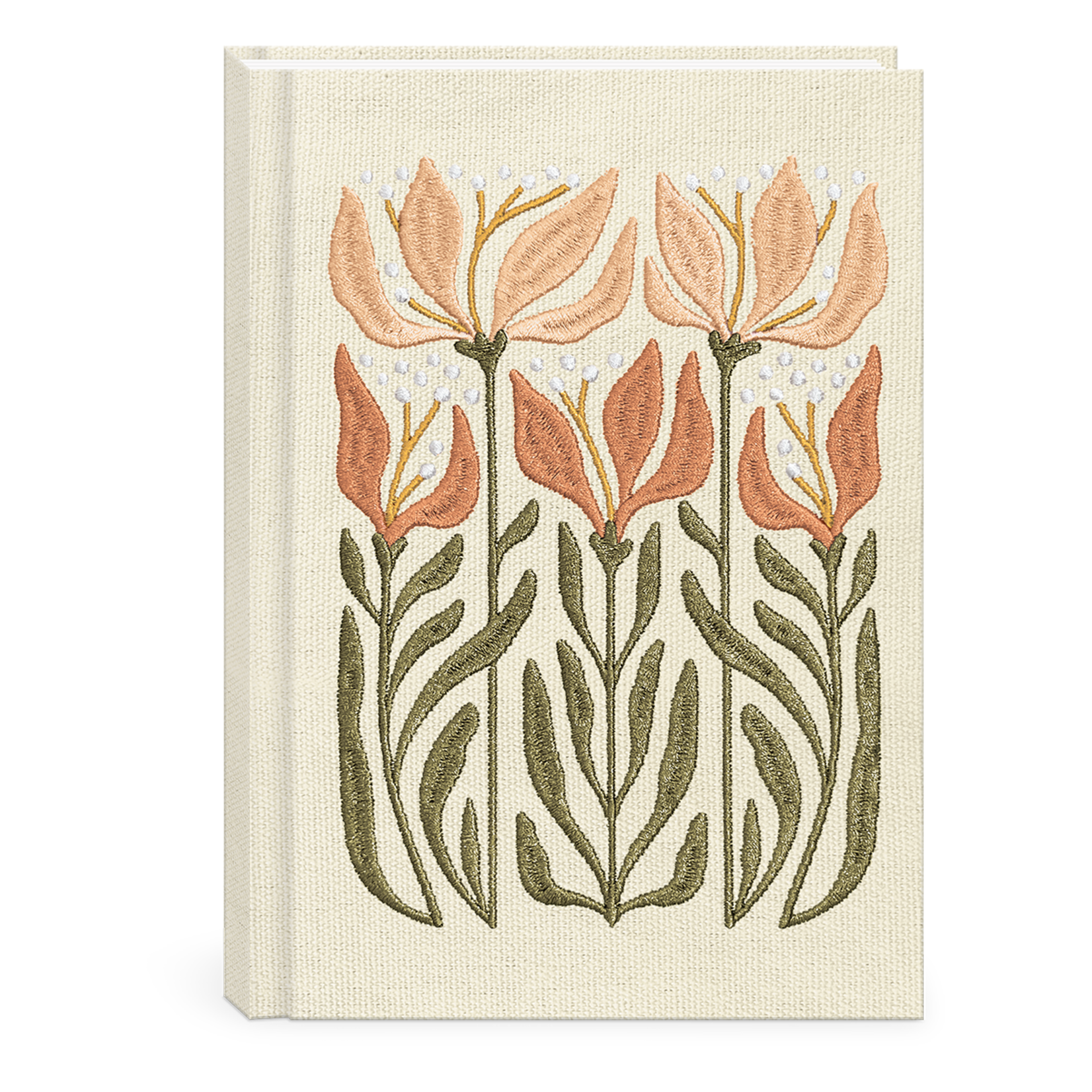 Lady Jayne Fabric Journal - Flower Market - Lilies