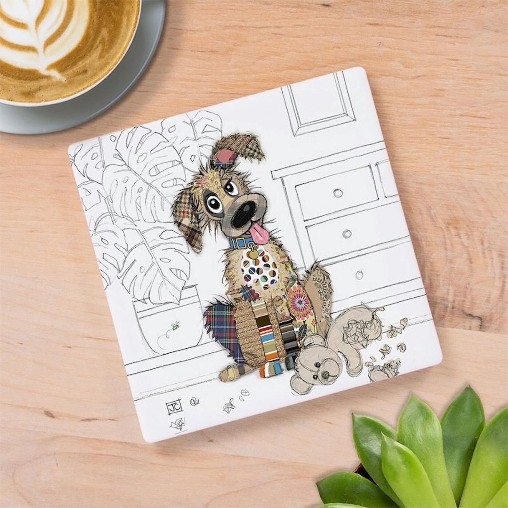 Bug Art Coaster - Kooks - Murphy Mutt