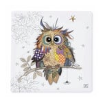 Bug Art Ceramic Coaster - Otto Owl