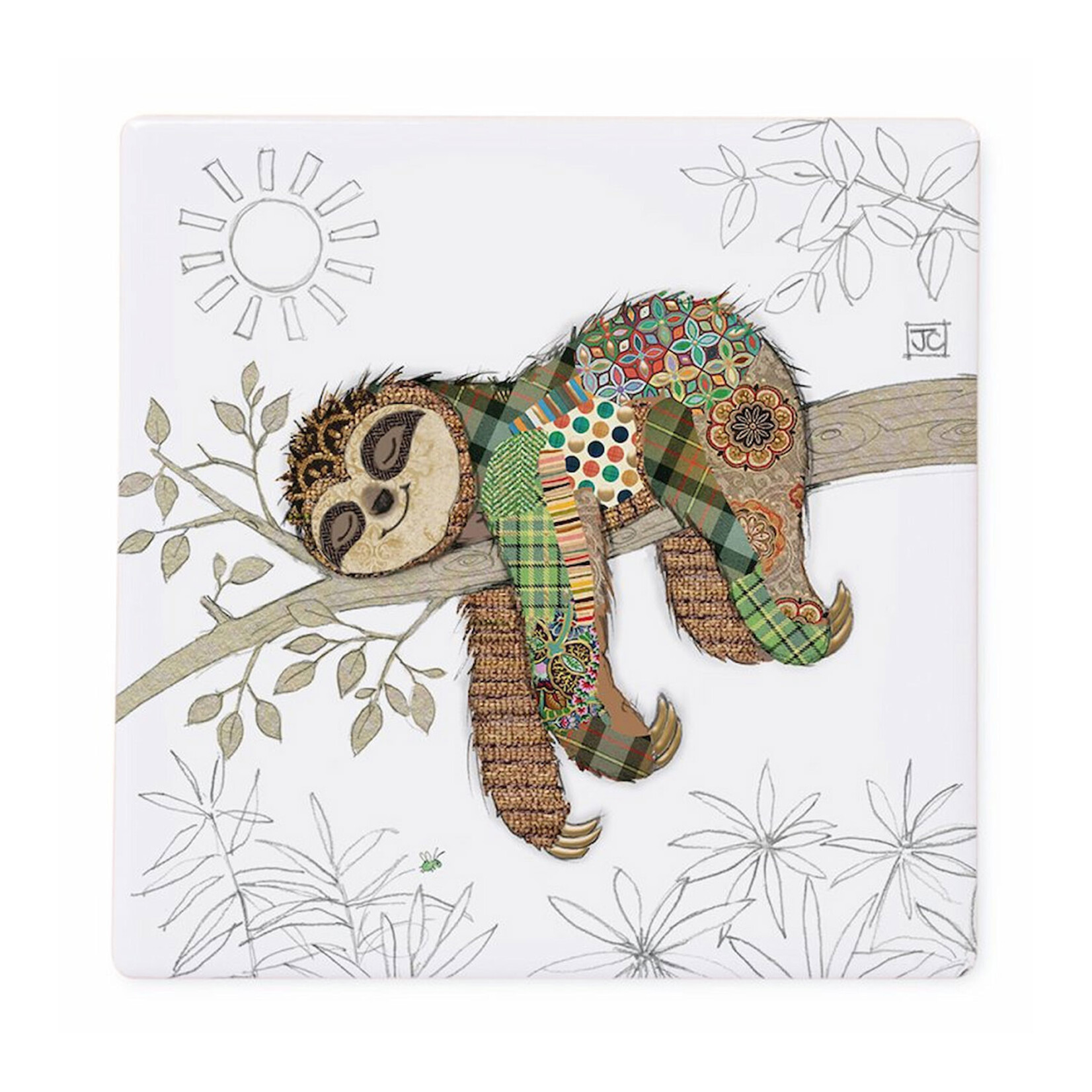 Bug Art Coaster - Simon Sloth