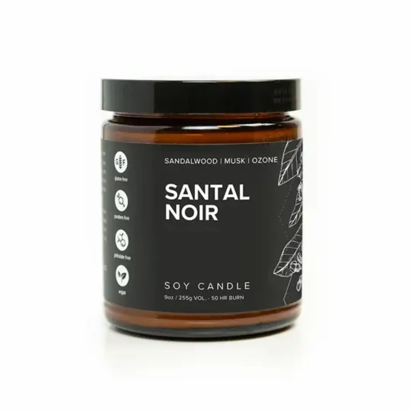 Broken Top Santal Noir - Solid Cologne | Soy Candle