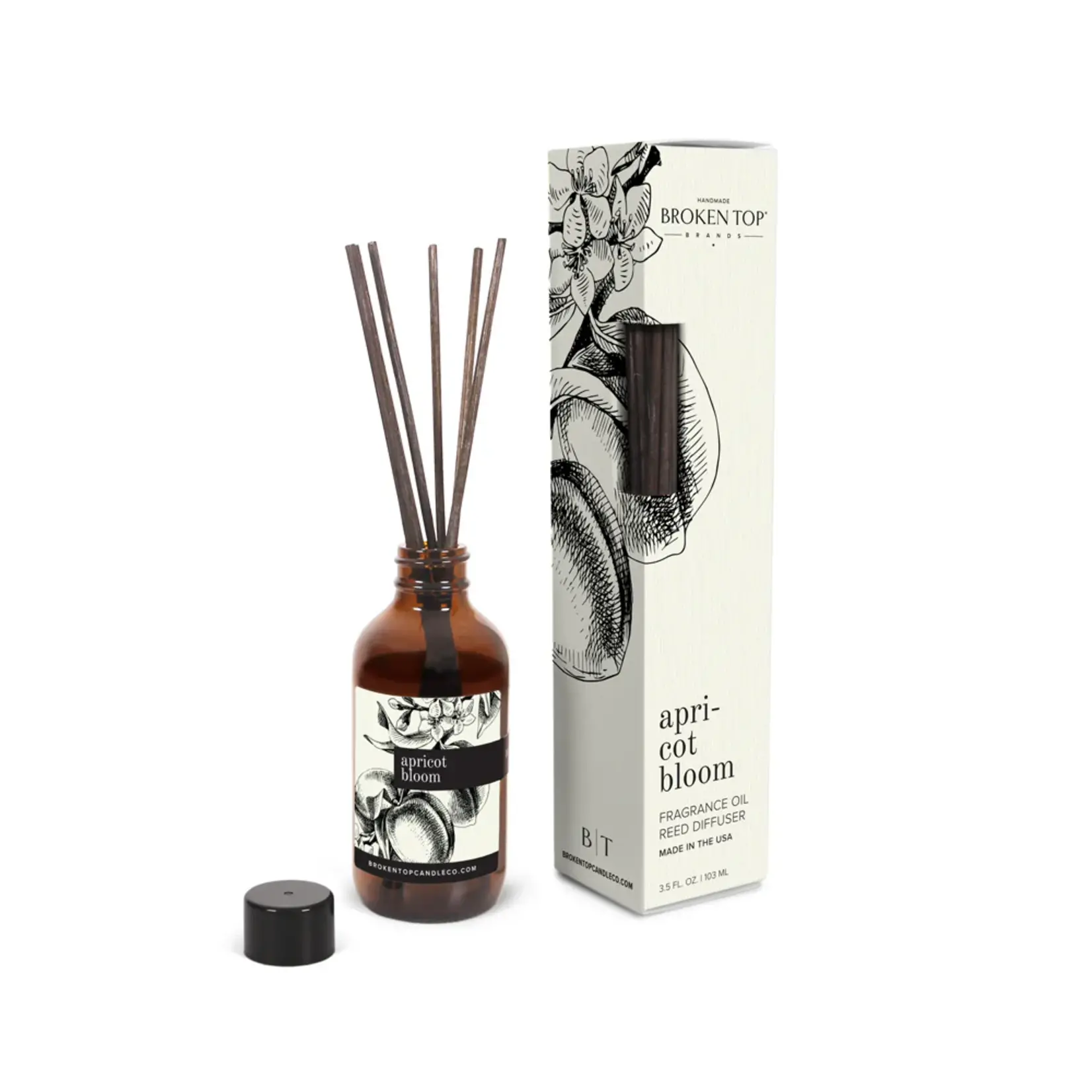 Broken Top Apricot Bloom - Linen Spray | Reed Diffuser