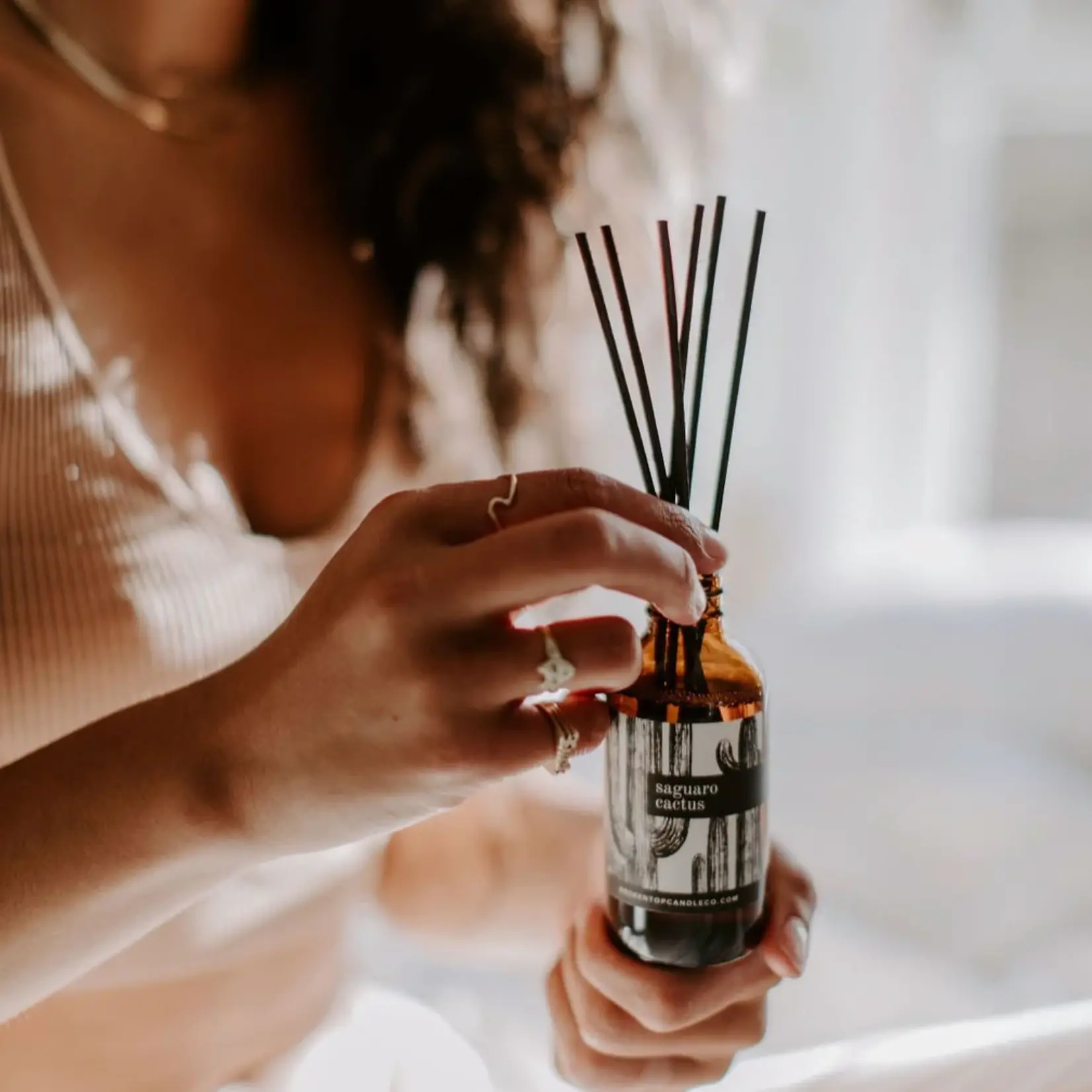 Broken Top Saguaro Cactus - Linen Spray | Reed Diffuser