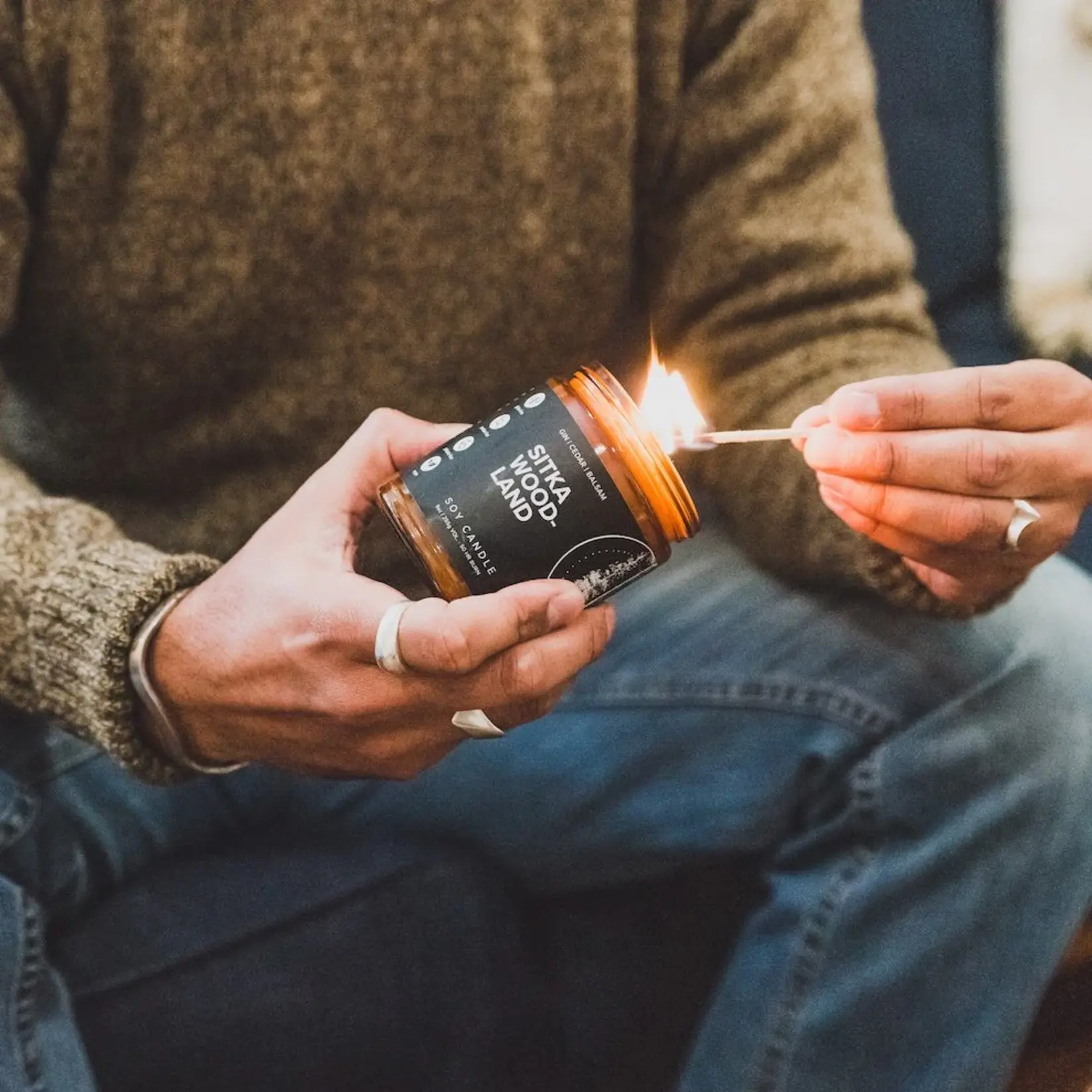 Broken Top Sitka Woodland - Solid Cologne | Beard Oil | Bar Soap | Soy Candle