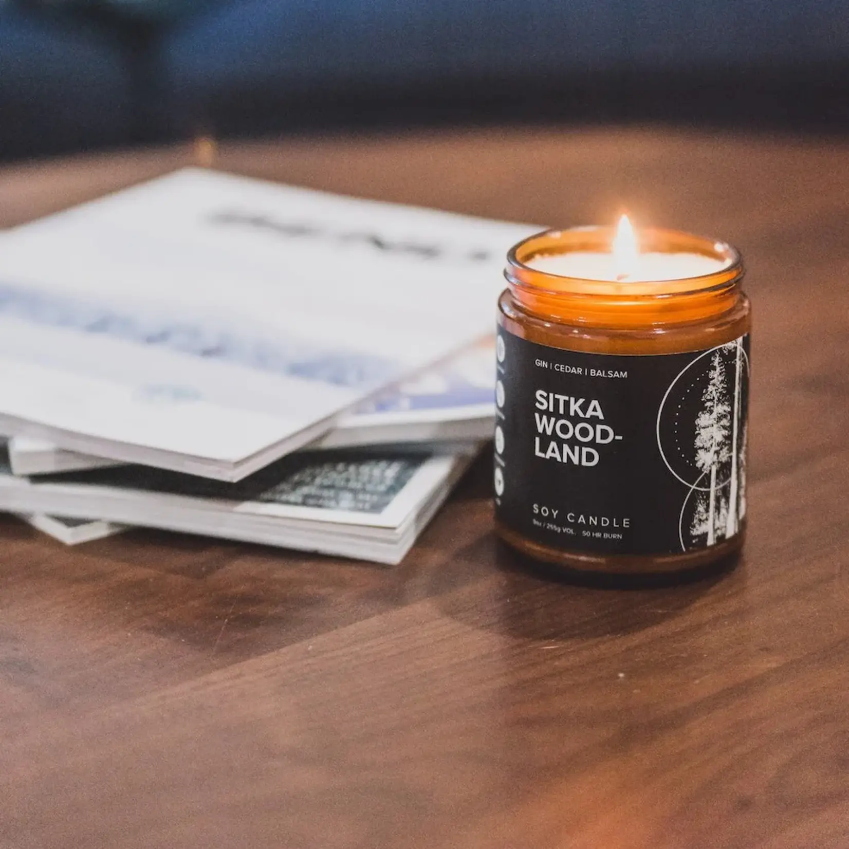 Broken Top Sitka Woodland - Solid Cologne | Soy Candle