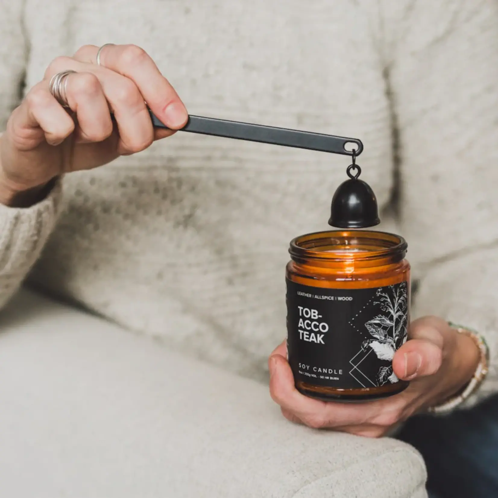 Broken Top Tobacco Teak - Solid Cologne | Soy Candle