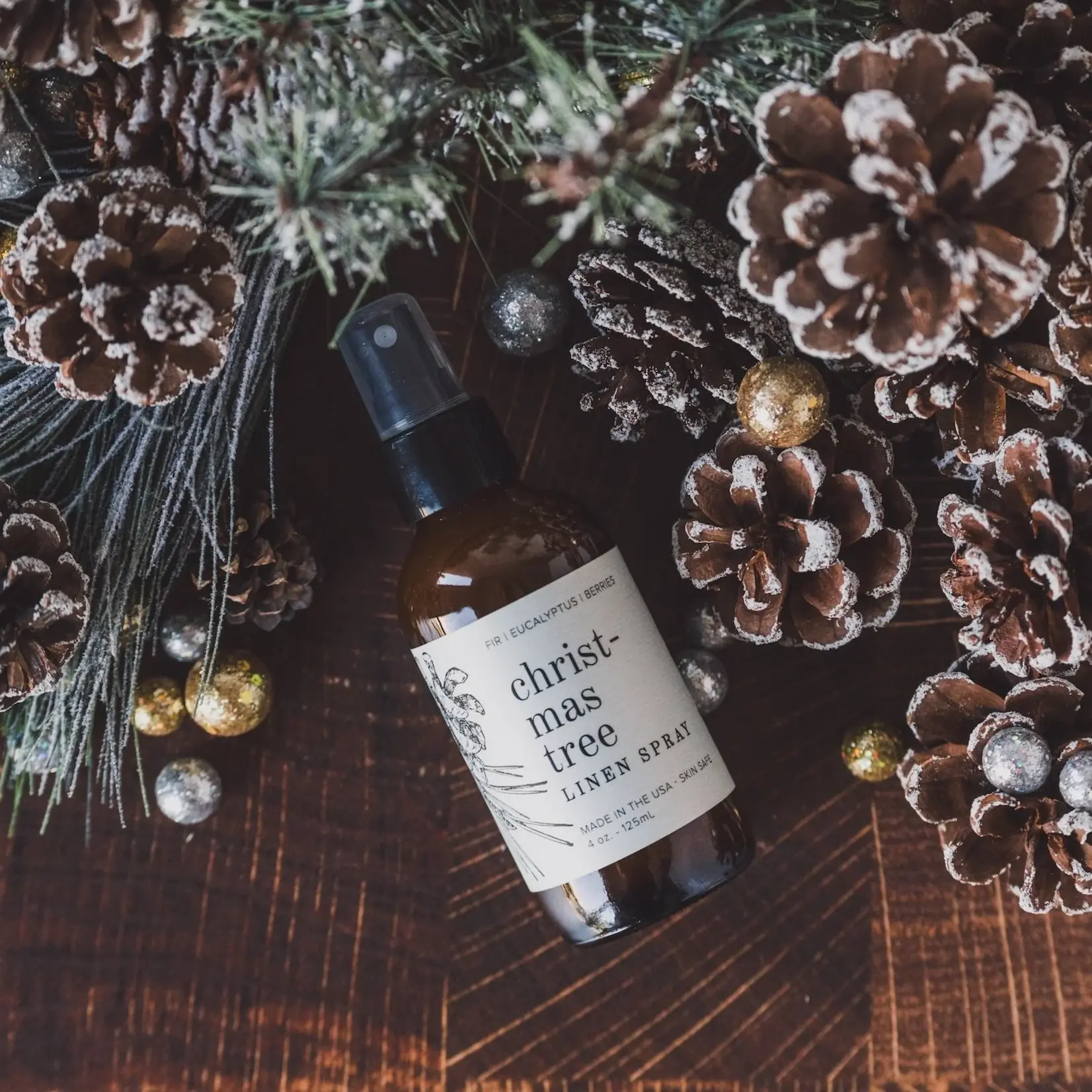 Broken Top Christmas Tree - Linen Spray | Soy Candle