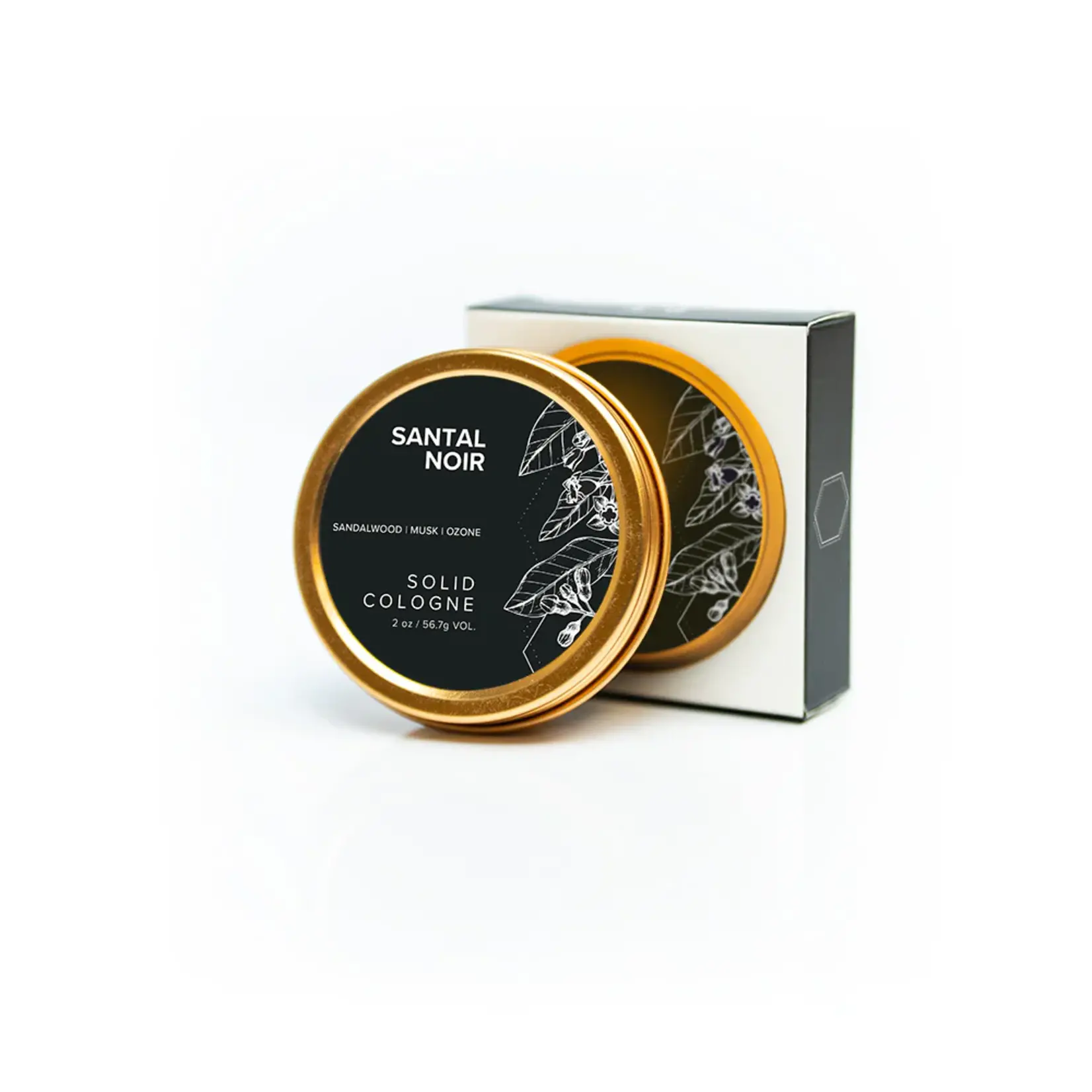 Broken Top Santal Noir - Solid Cologne | Soy Candle