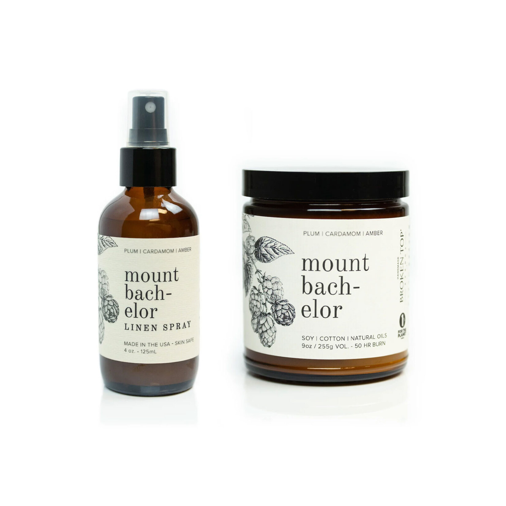 Broken Top Mount Bachelor - Linen Spray | Soy Candle