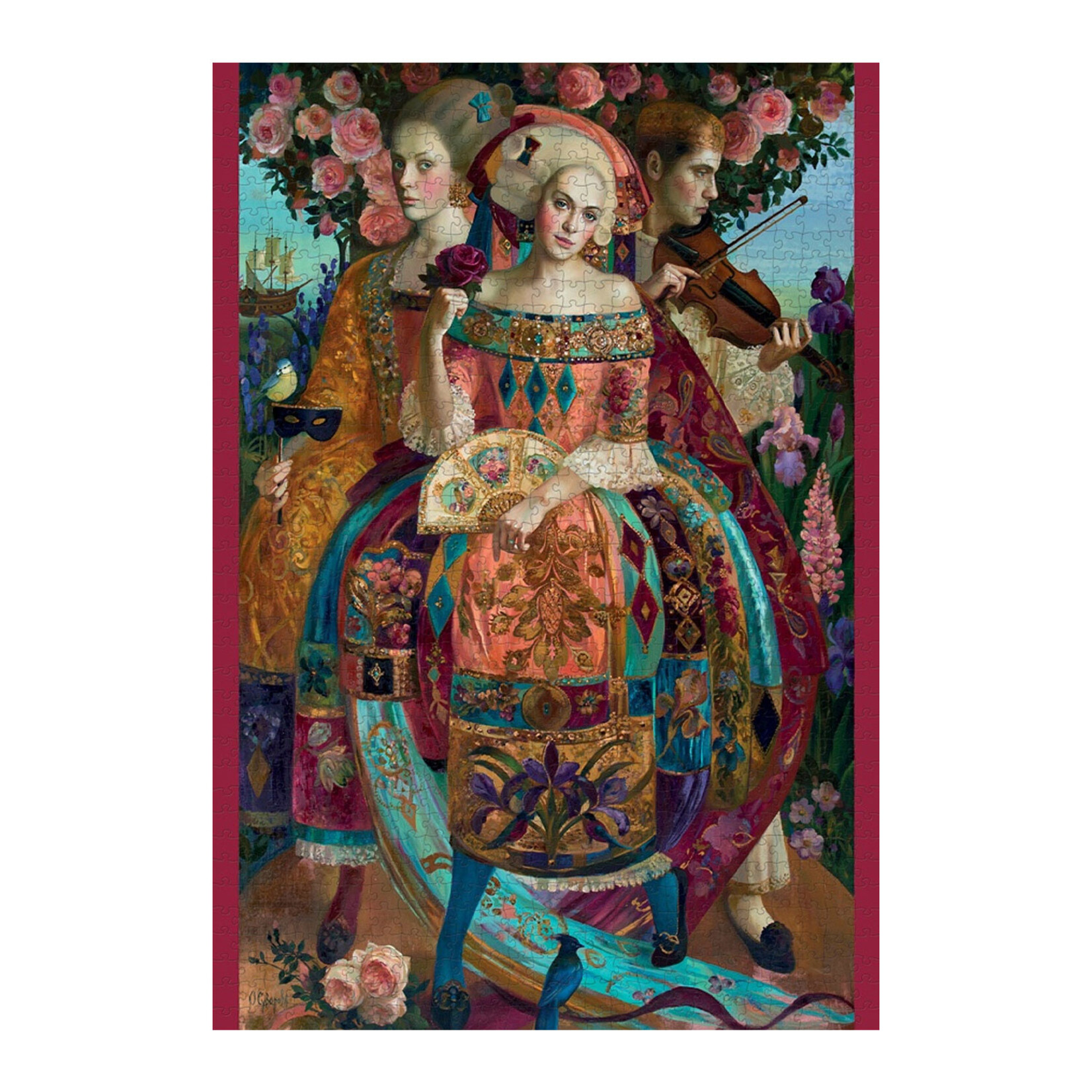 Pomegranate Jigsaw Puzzle - Venice by Olga Suvorova (1000-Piece)