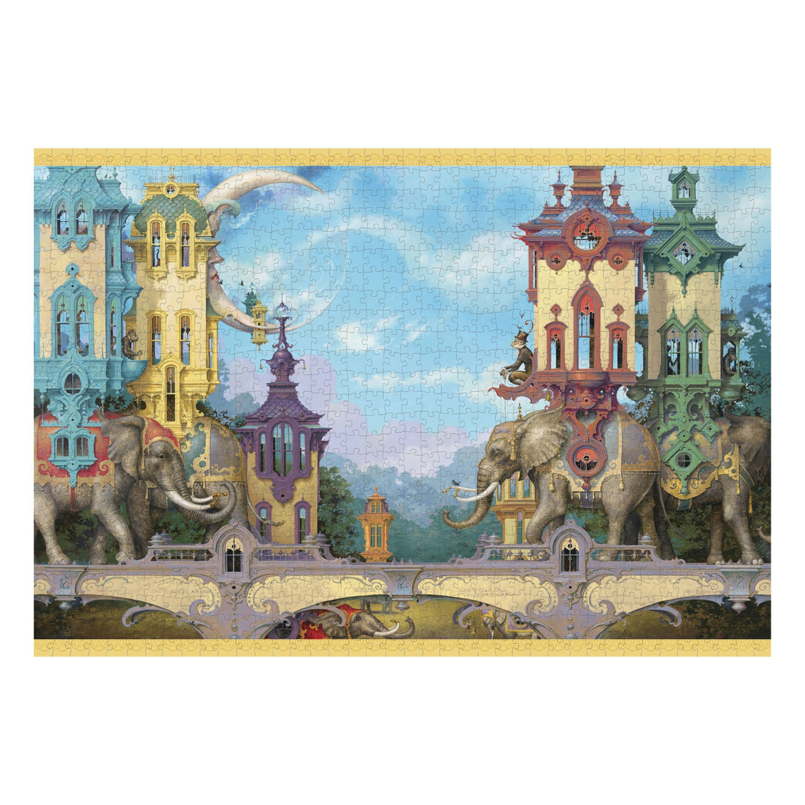 Pomegranate Jigsaw Puzzle - Changing Views by Daniel Merriam (1000-Piece)