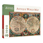 Pomegranate Jigsaw Puzzle - Antique World Map by Henricus Hondius (1000-Piece)