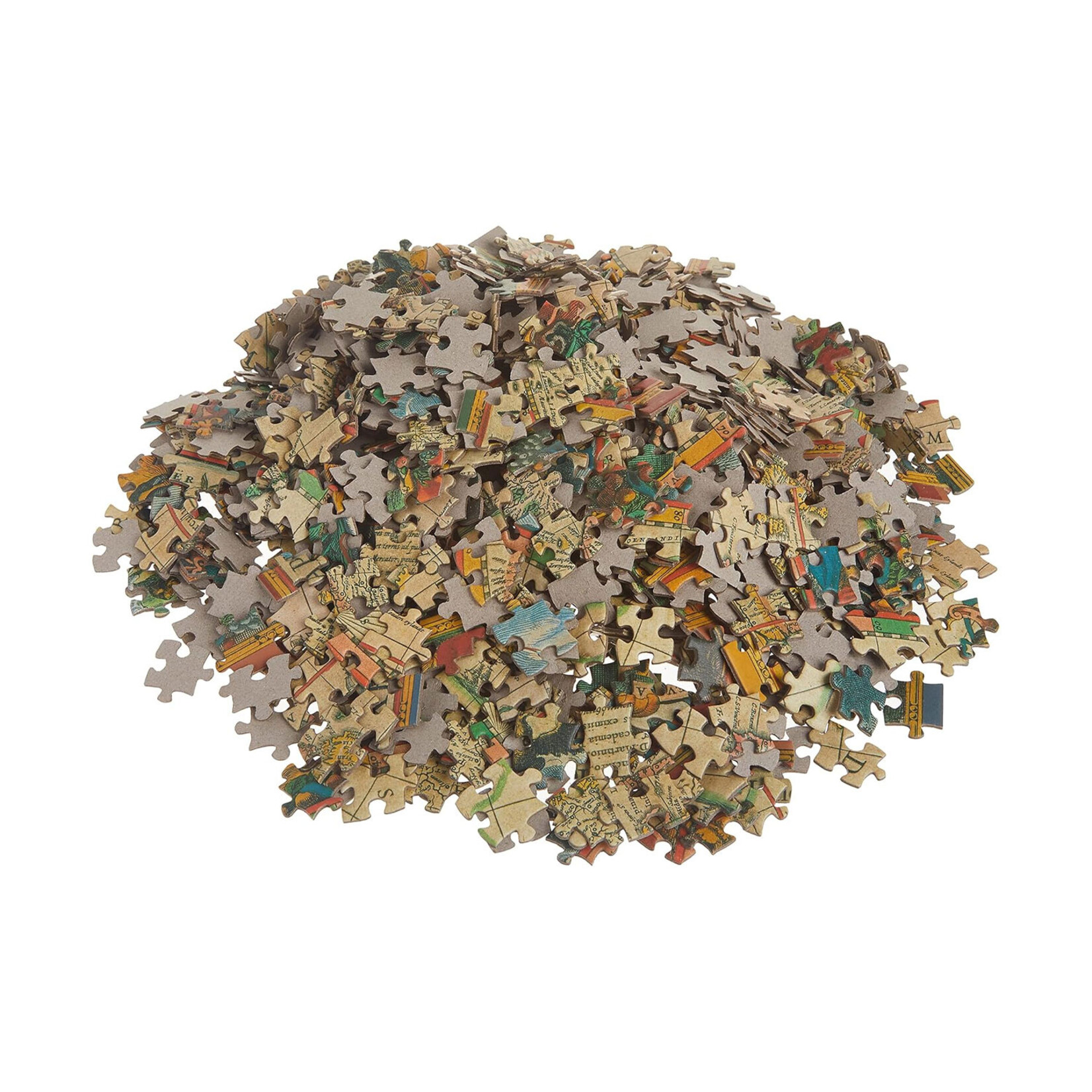 Pomegranate Jigsaw Puzzle - Antique World Map by Henricus Hondius (1000-Piece)