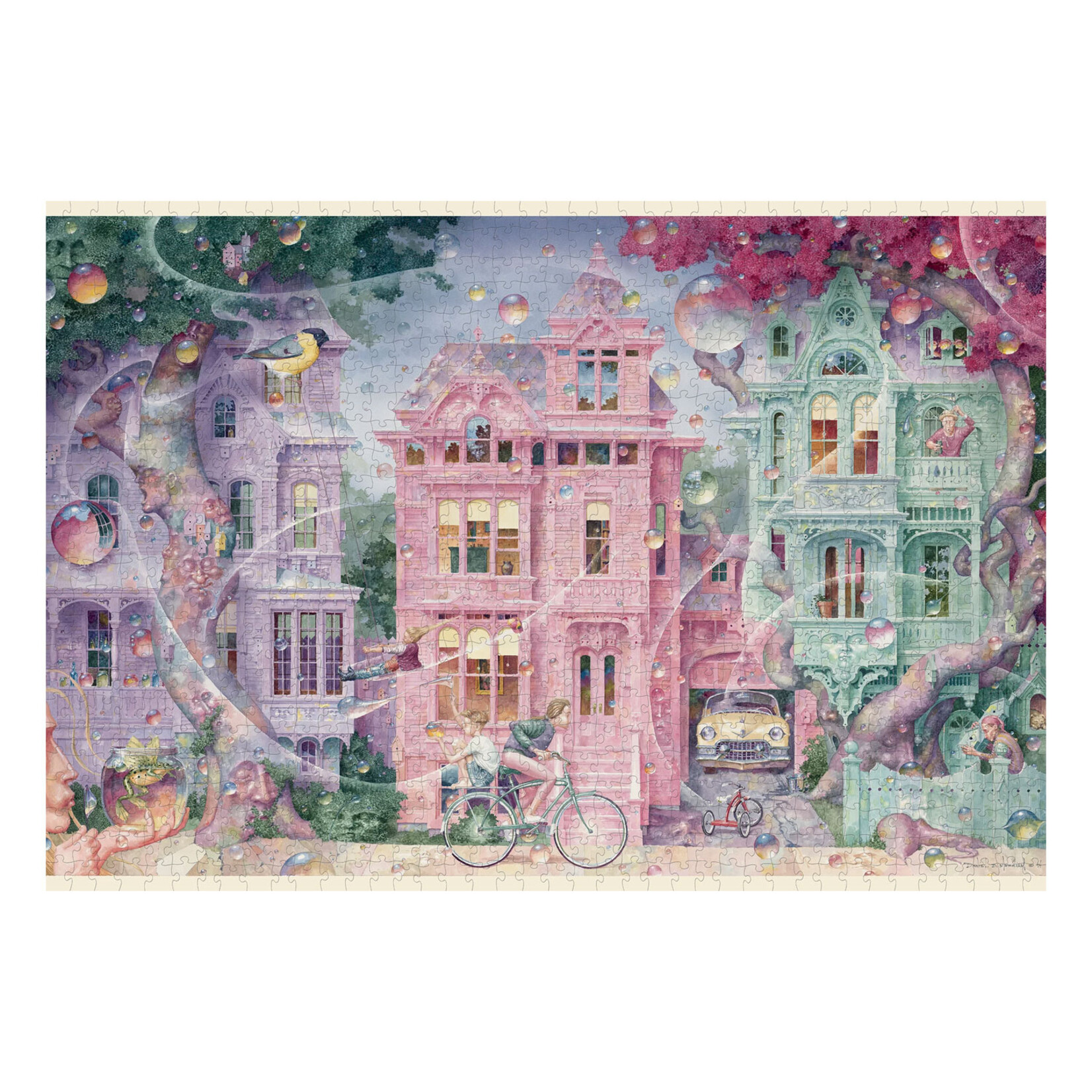 Pomegranate Jigsaw Puzzle - Bubble Street by Daniel Merriam (1000-Piece)