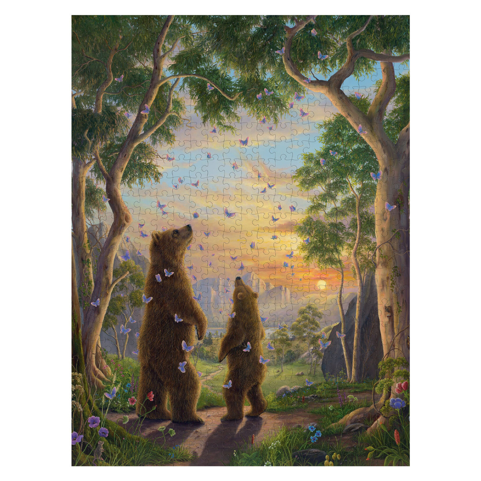 Pomegranate Jigsaw Puzzle - The Golden Hour by Robert Bissell (500-Piece)